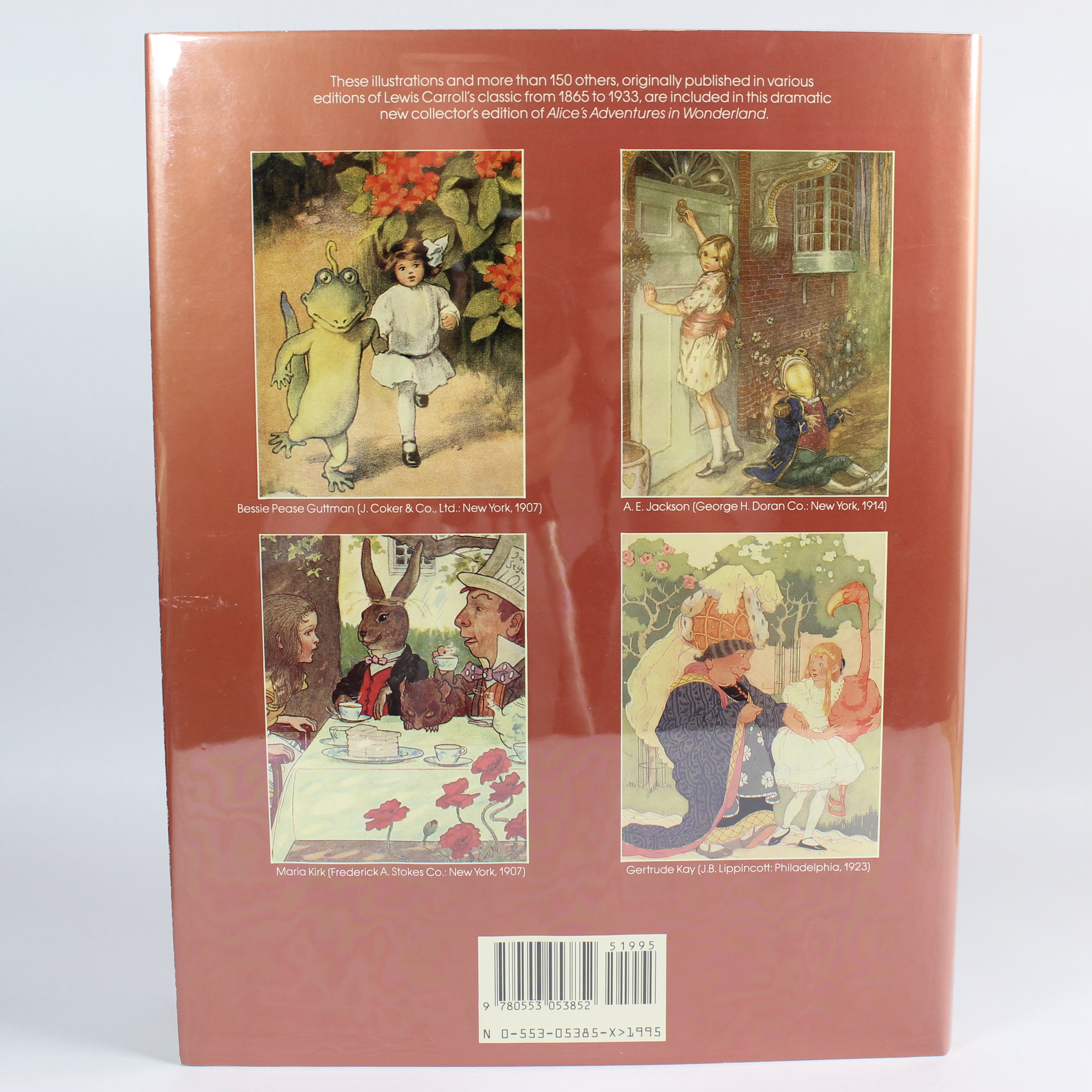 Alice's Adventures in Wonderland (The Ultimate Illustrated Edition) - Lewis Carroll - Compiled by Cooper Edens (First Edition, Hardcover, 1989) - Image 2