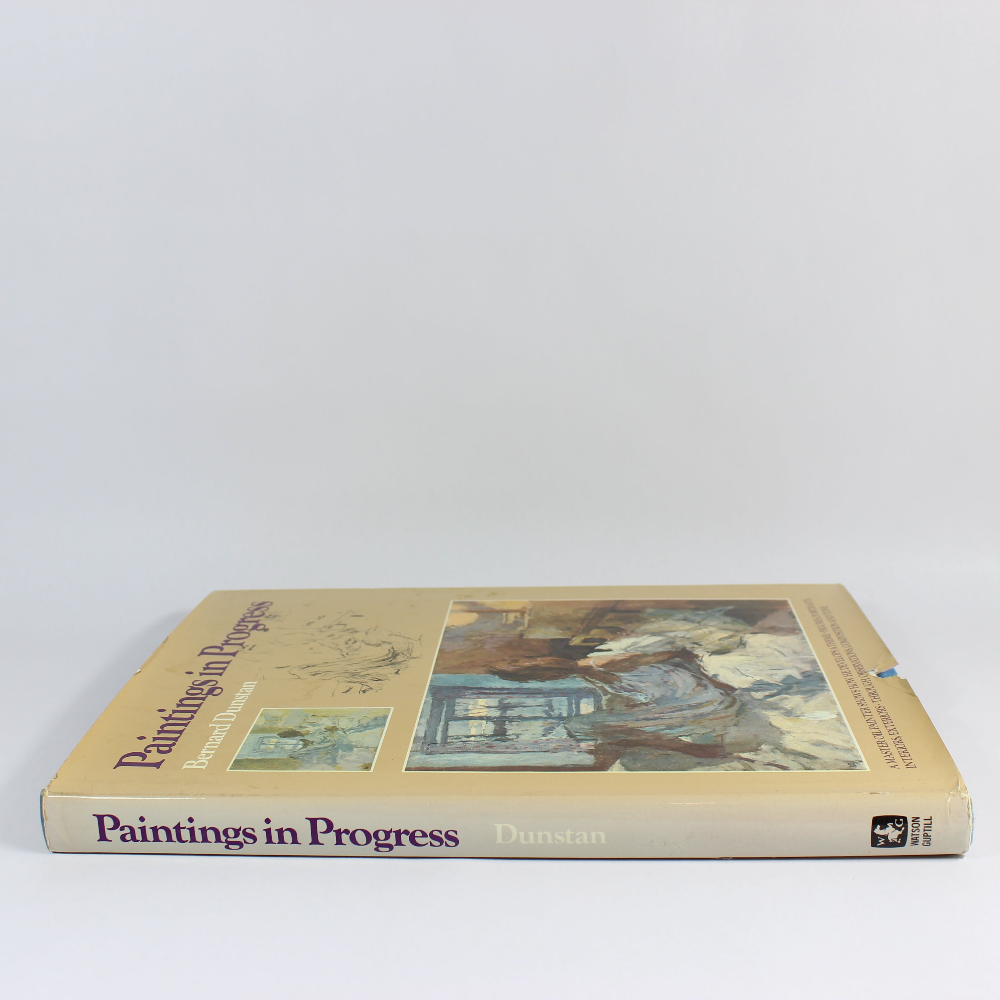 Paintings in Progress - Bernard Dunstan (First Edition, Hardcover, 1976) - Image 3