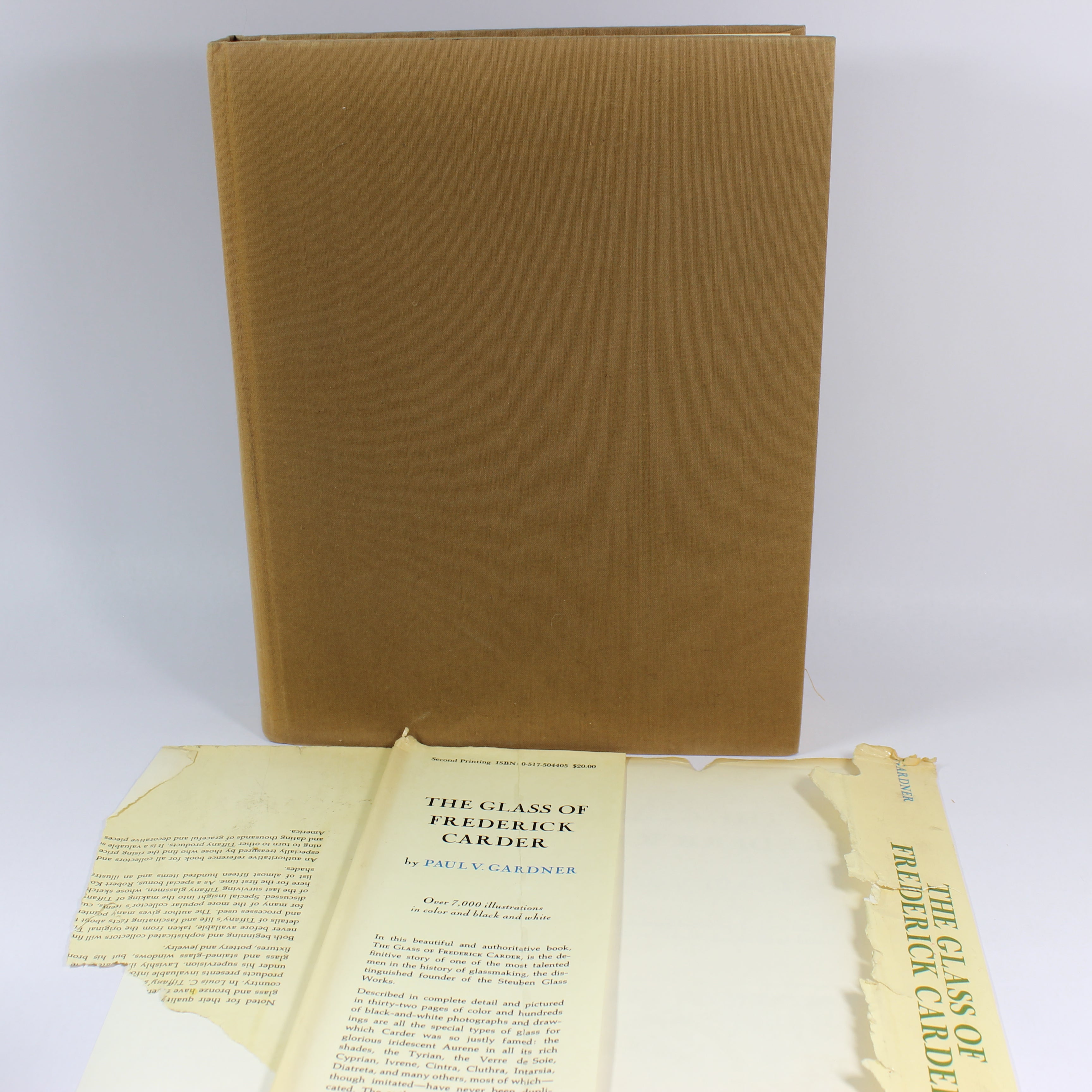 Glass of Frederick Carder - Paul V. Gardner (First Edition, Hardcover, 1987)
