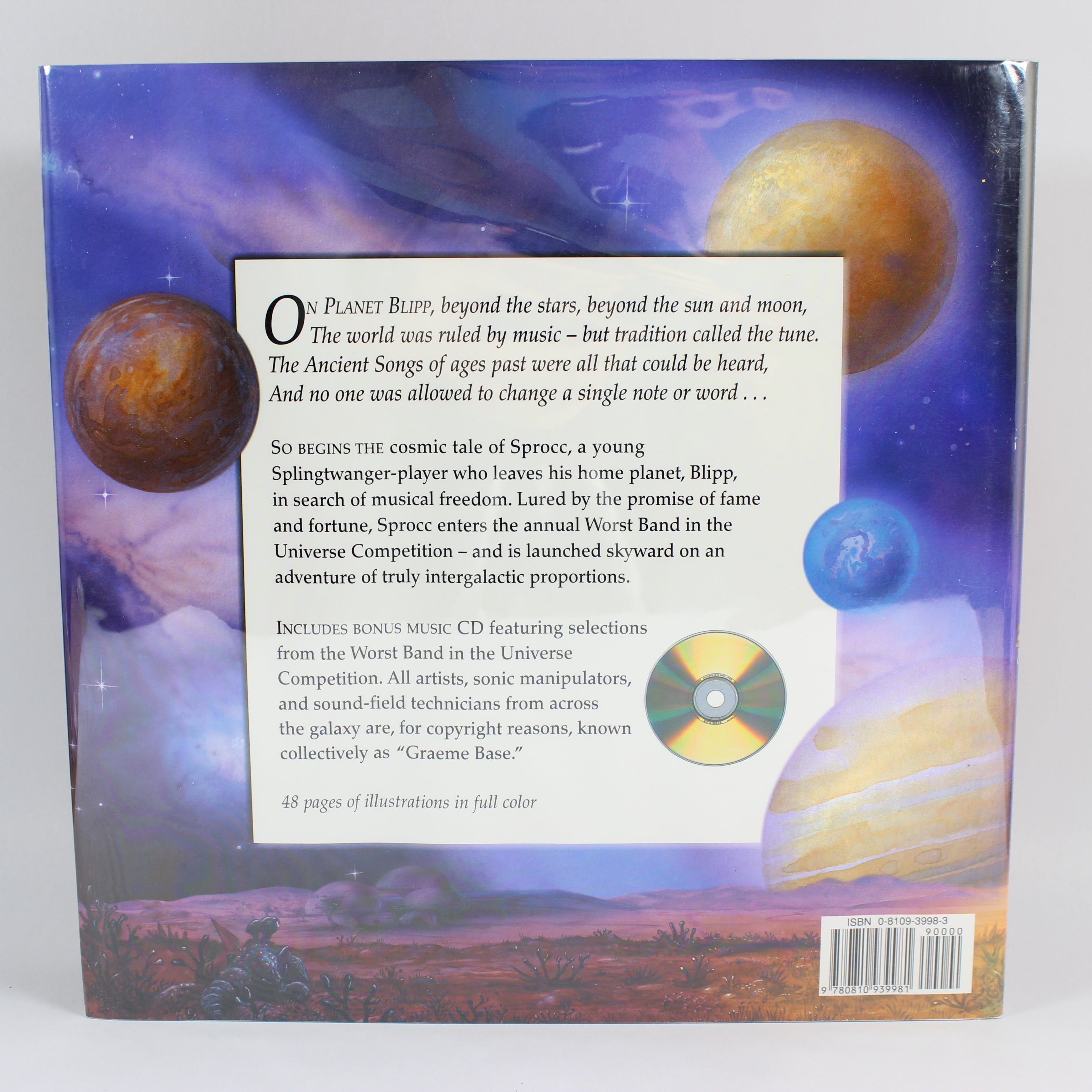 The Worst Band in the Universe (With CD) - Graeme Base (Hardcover, 1999) - Image 2