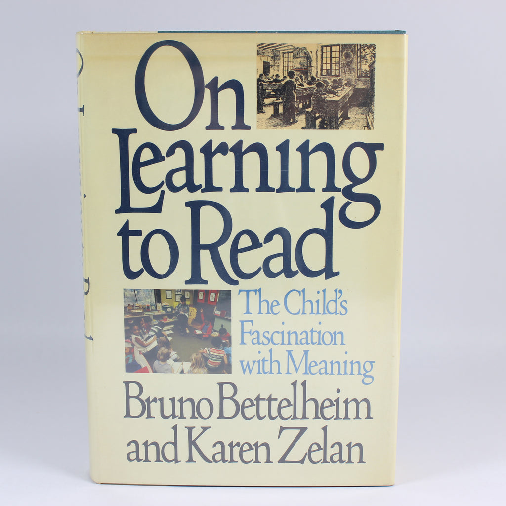 On Learning to Read - Bruno Bettelheim (First Edition, Hardcover, 1981)