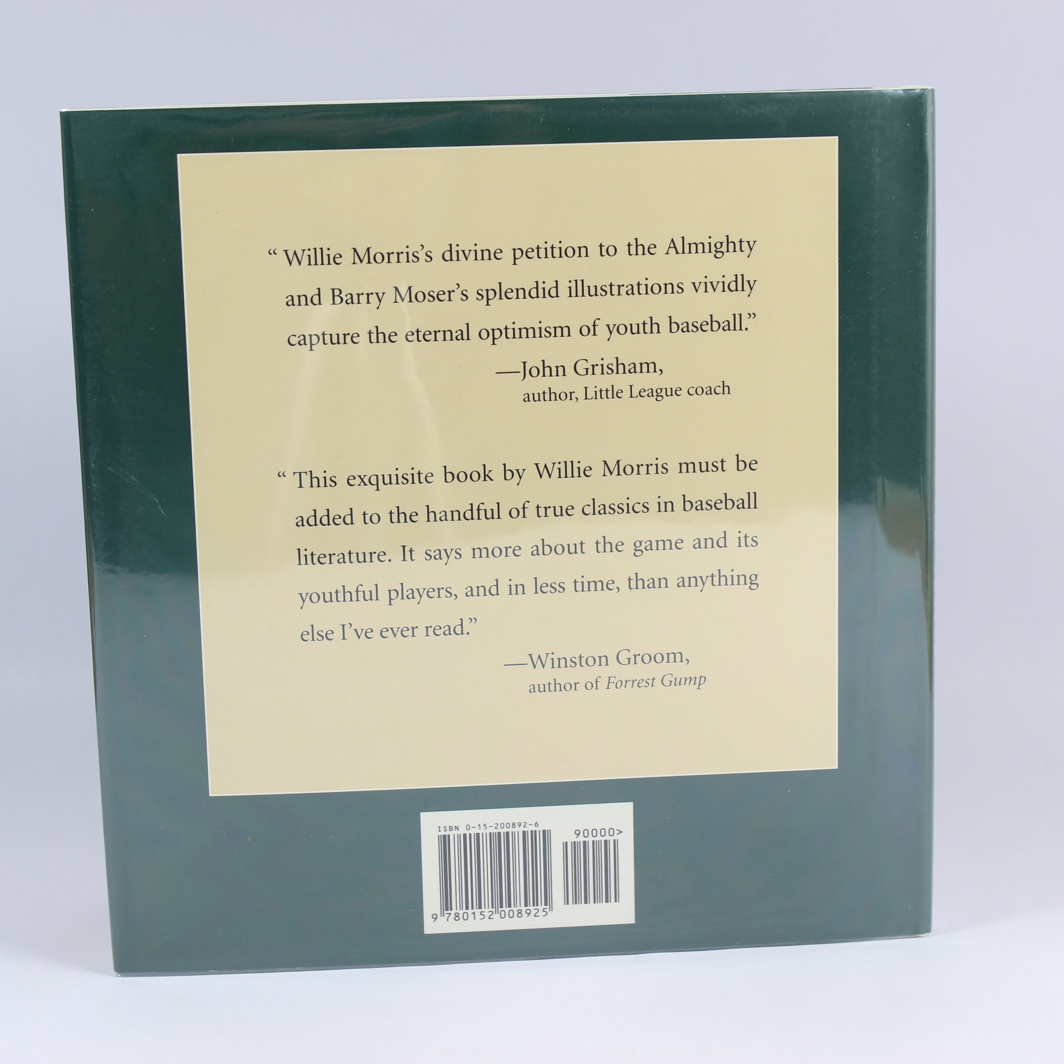 A Prayer for the Opening of the Little League Season - Willie Morris (First Edition, Hardcover, 1995) - Image 3