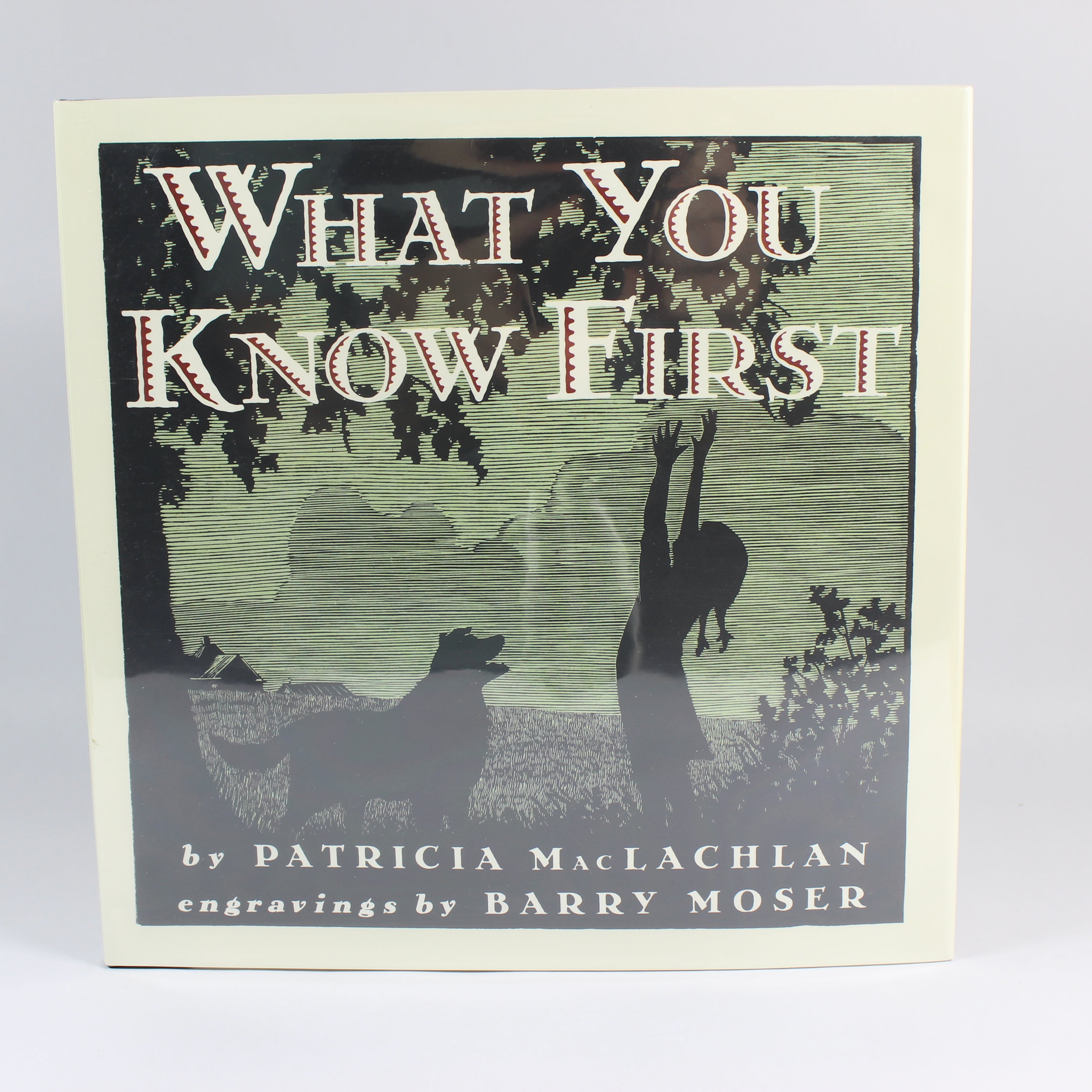 What You Know First - Patricia MacLachlan (First Edition, Hardcover, 1995)