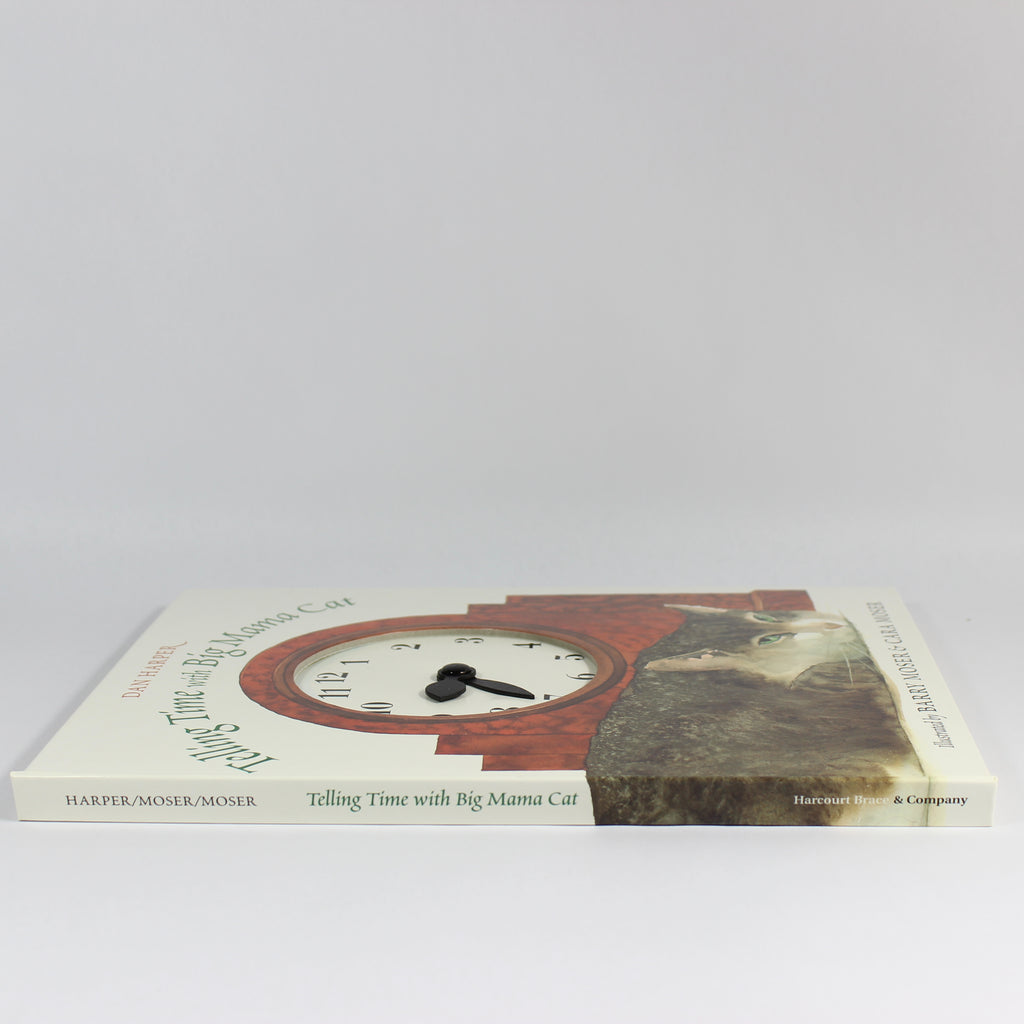 Telling Time with Big Mama Cat - Dan Harper (First Edition, Hardcover, 1998) - Image 4