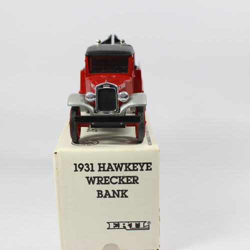 1931 Hawkeye Wrecker Bank - Chip & Bill's Towing (1991) - Image 2