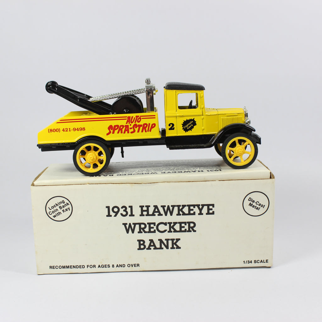 1931 Hawkeye Wrecker Bank - Auto Spra-Strip (1991)