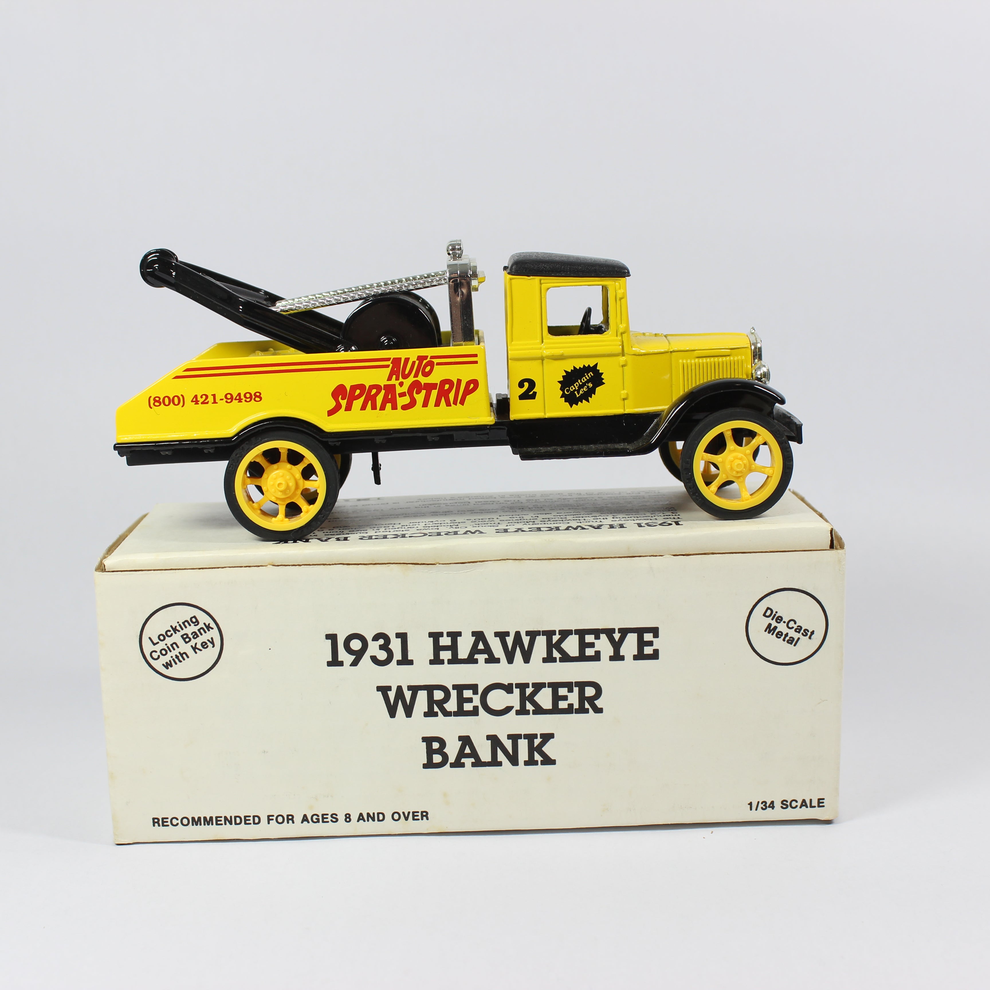 1931 Hawkeye Wrecker Bank - Auto Spra-Strip (1991)