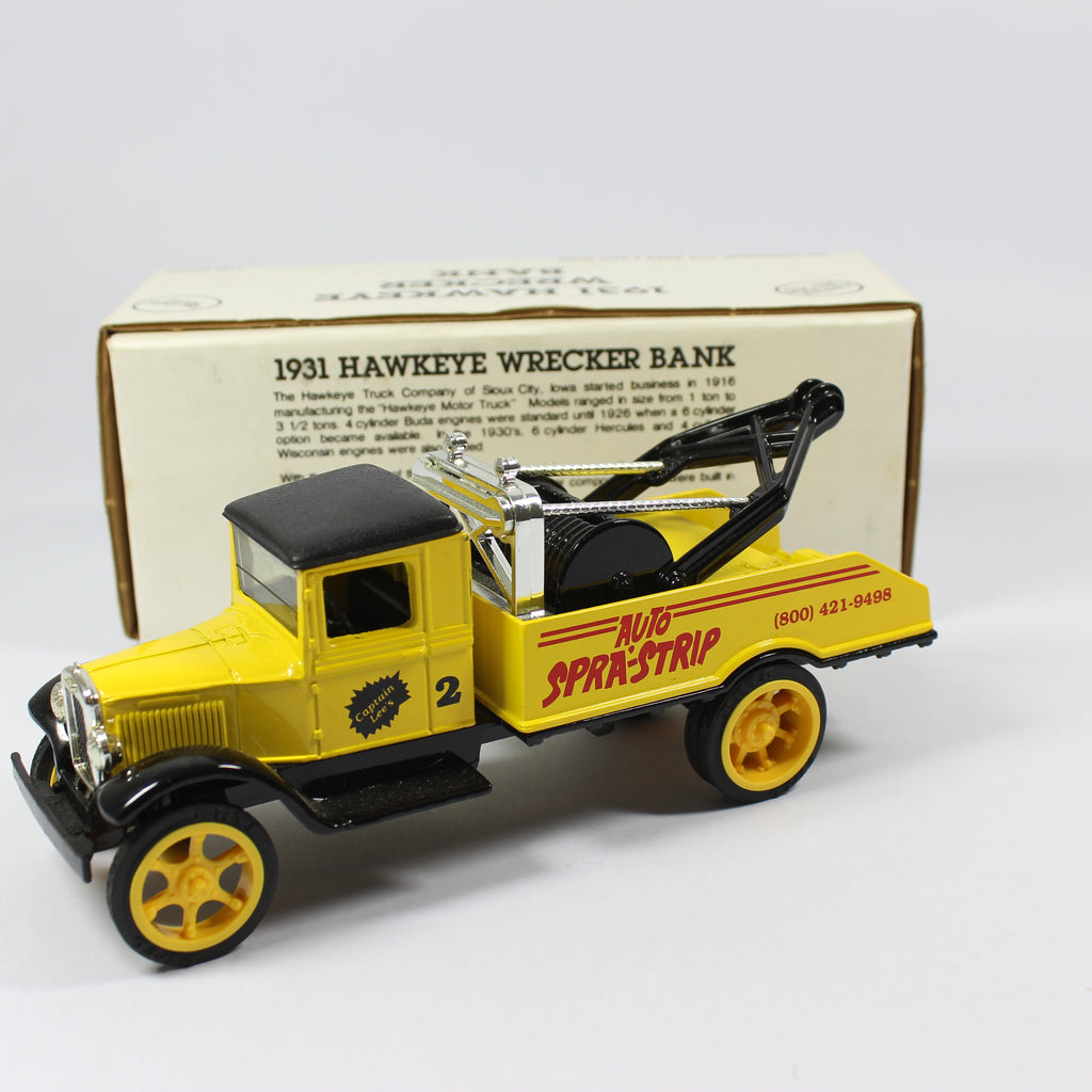 1931 Hawkeye Wrecker Bank - Auto Spra-Strip (1991) - Image 3