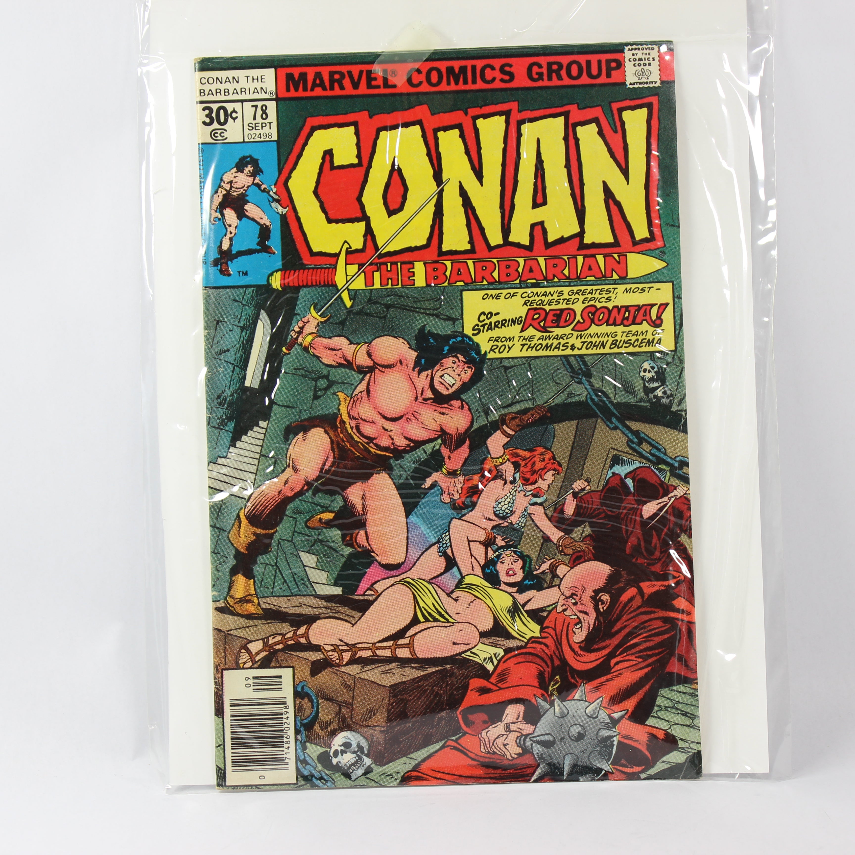 Conan the Barbarian #78, Conan the Barbarian co-starring Red Sonja (Marvel Comics, 1977)