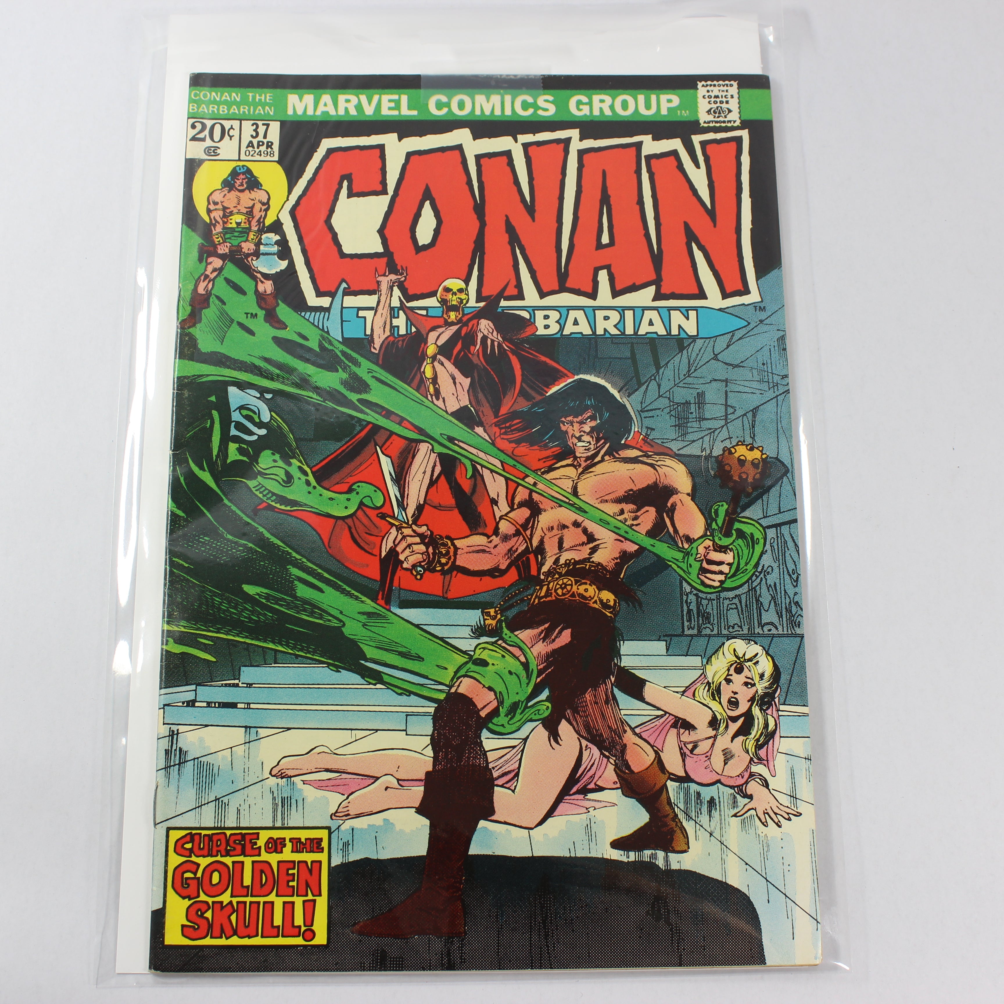Conan the Barbarian #37, Curse of the Golden Skull (Marvel Comics, 1974)