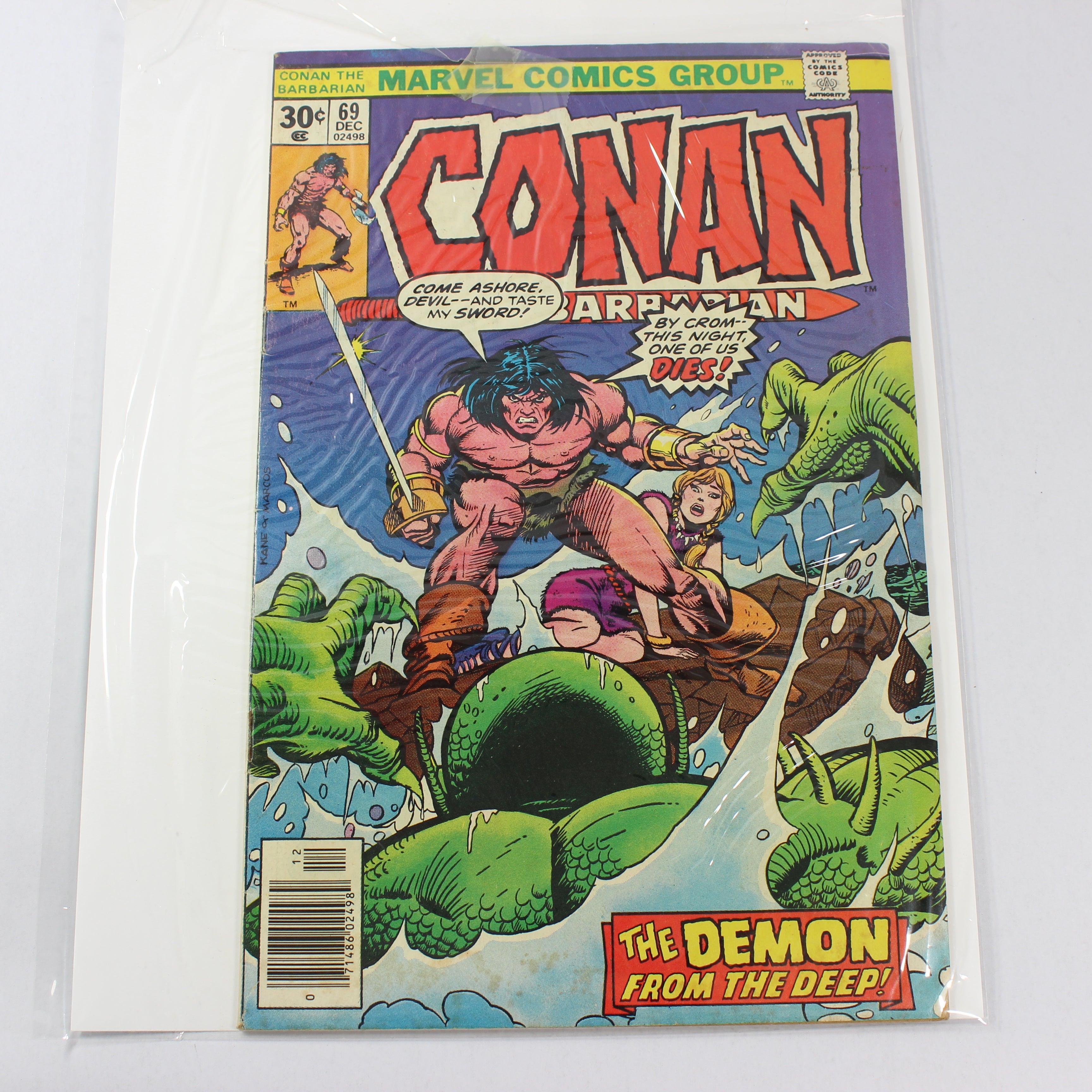 Conan the Barbarian #69, The Demon from the Deep (Marvel Comics, 1976)