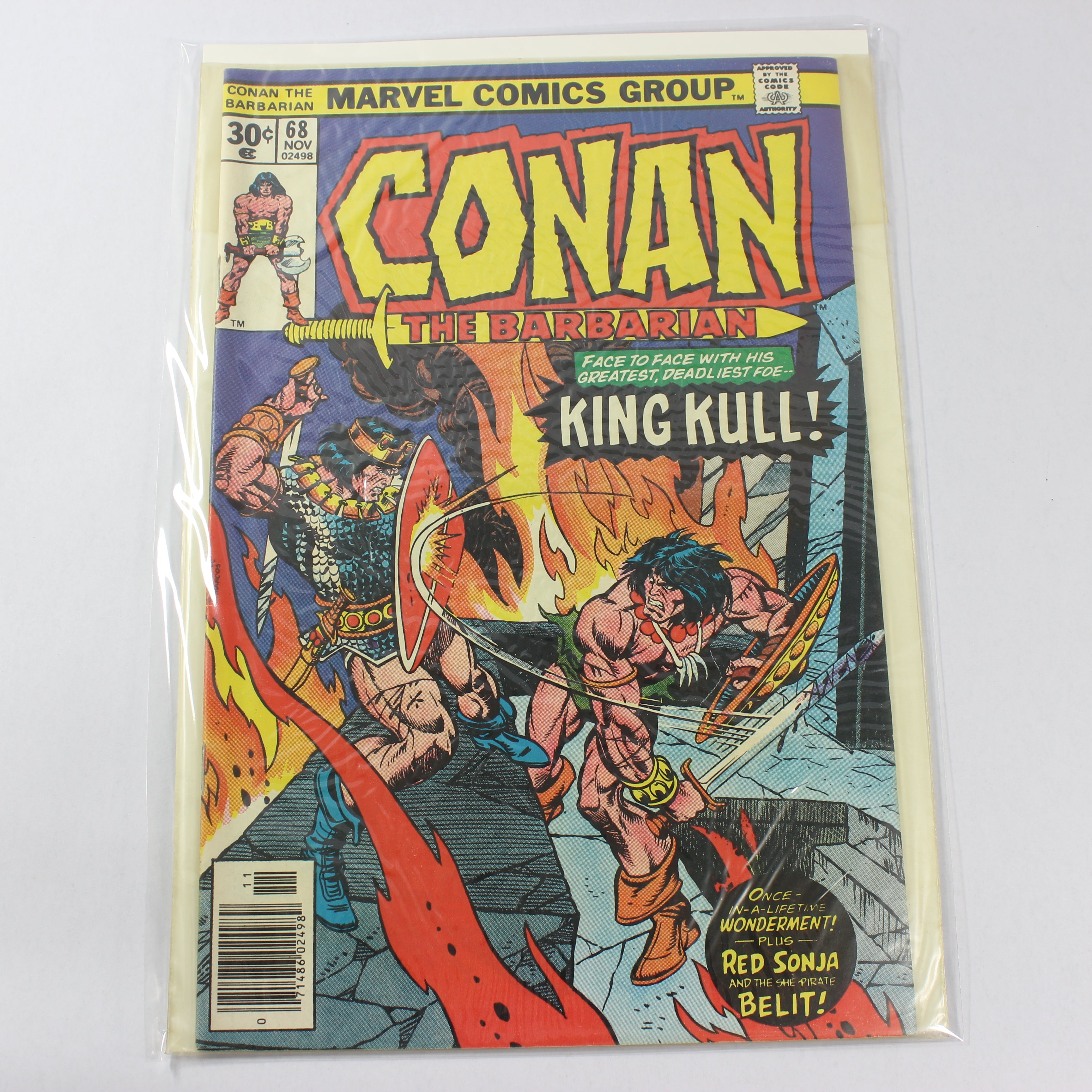 Conan the Barbarian #68, King Kull (Marvel Comics, 1976)