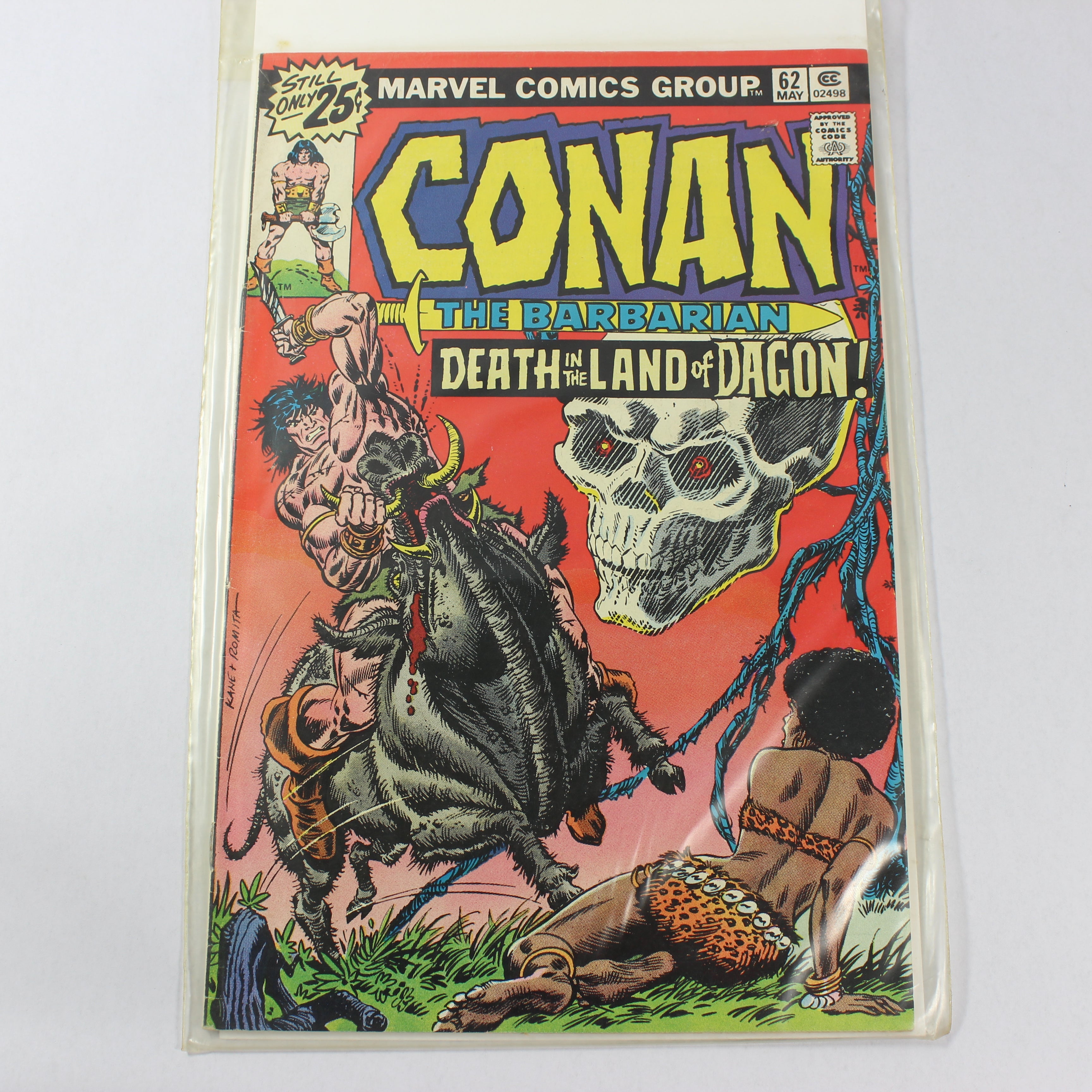 Conan the Barbarian #62, Death in the Land of Dagon (Marvel Comics, 1976)