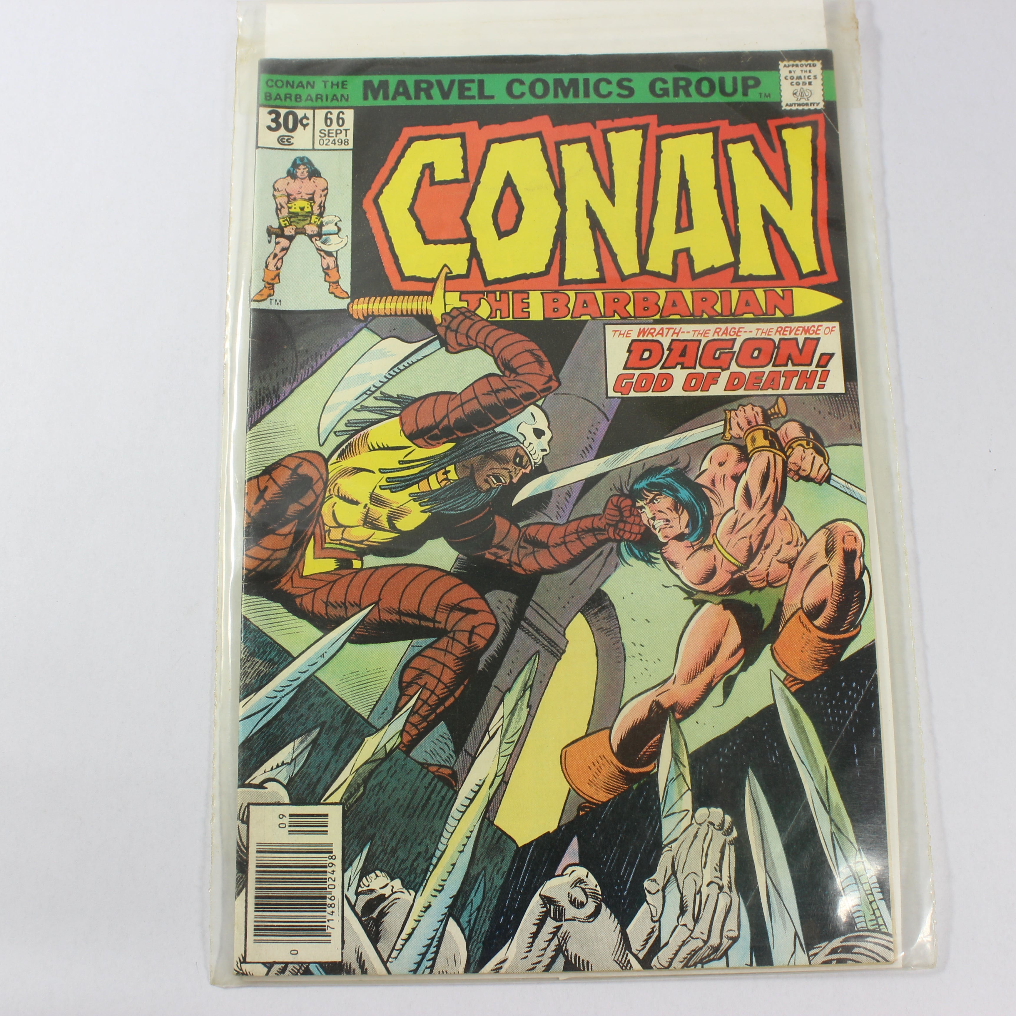 Conan the Barbarian #66, Dagon: God of Death (Marvel Comics, 1976)