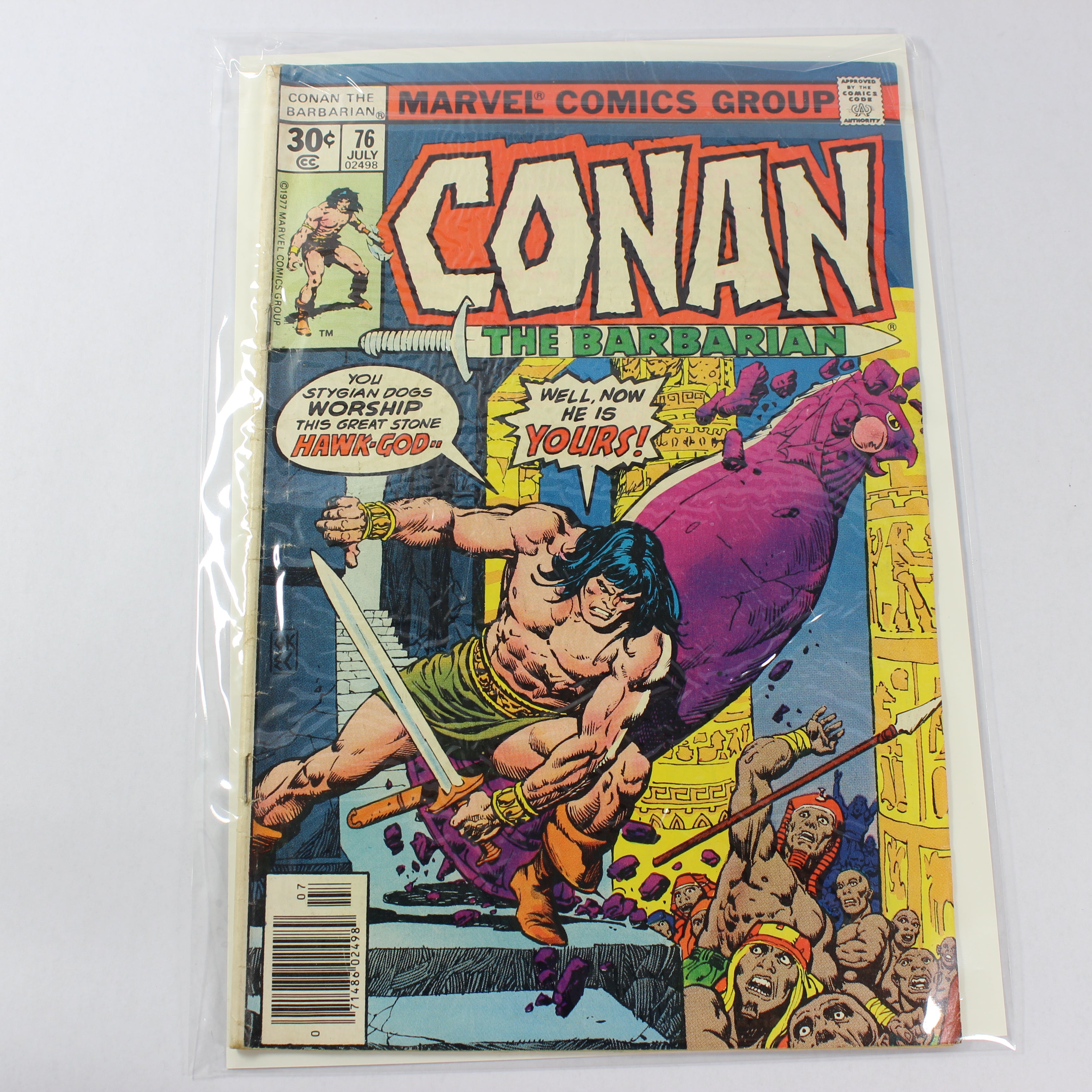 Conan the Barbarian #76 (Marvel Comics, 1977)