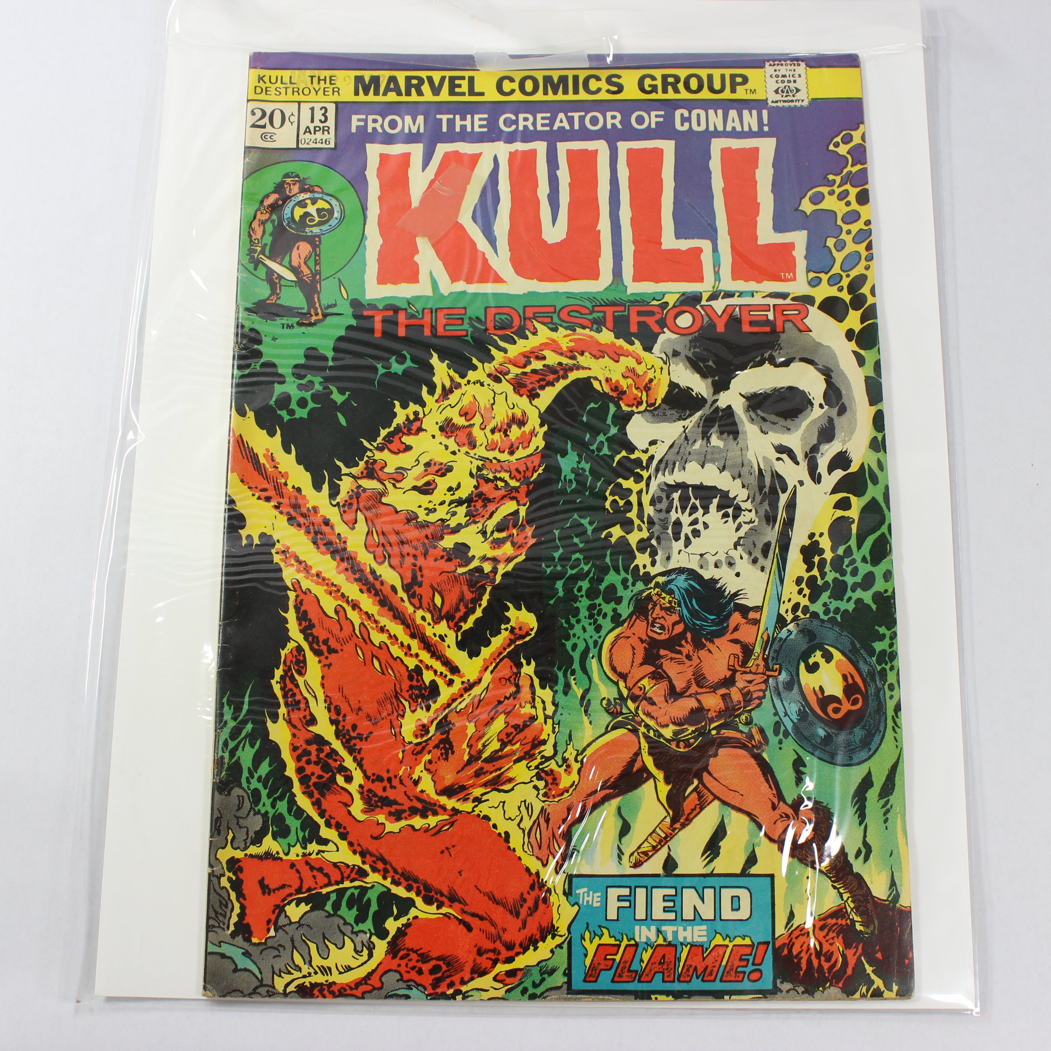 Kull the Destroyer #13, The Fiend in the Flame (Marvel Comics, 1974)