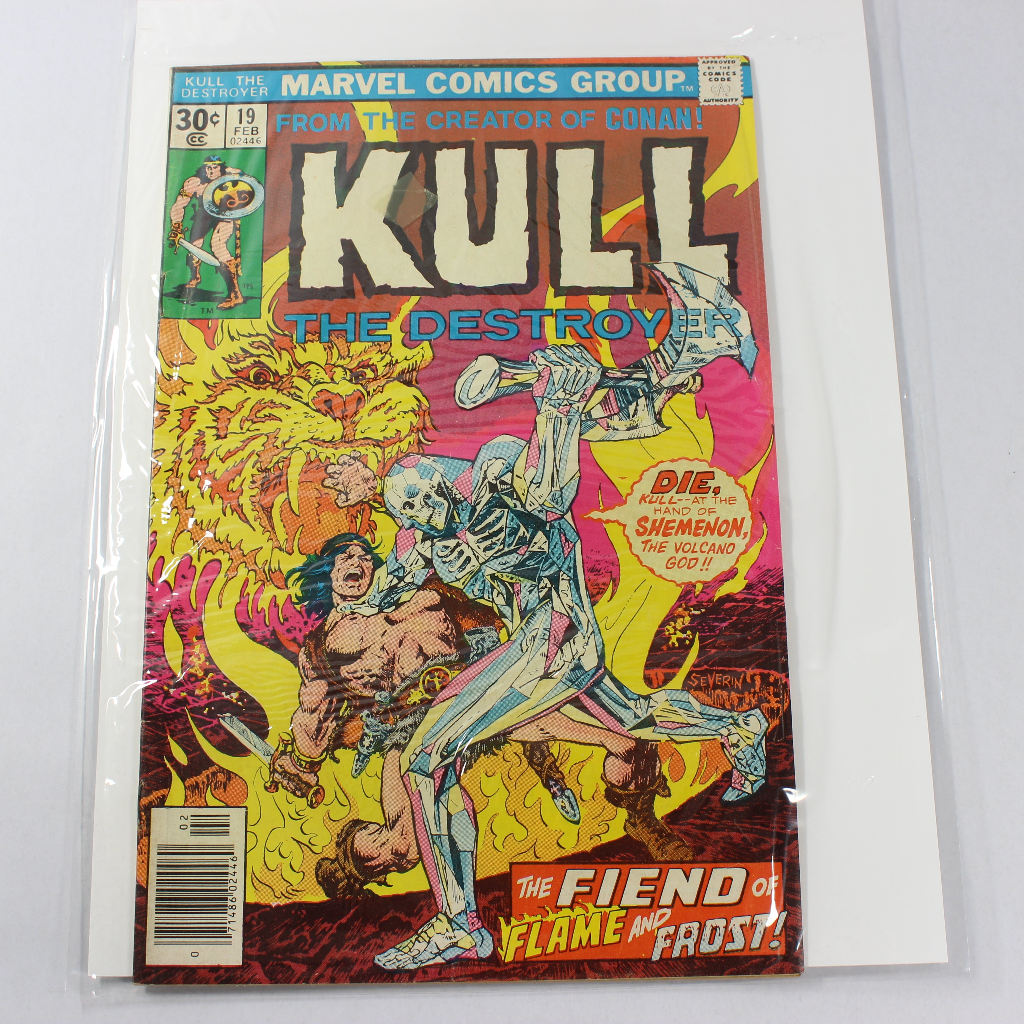 Kull the Destroyer #19, The Fiend of Flame and Frost (Marvel Comics, 1976)