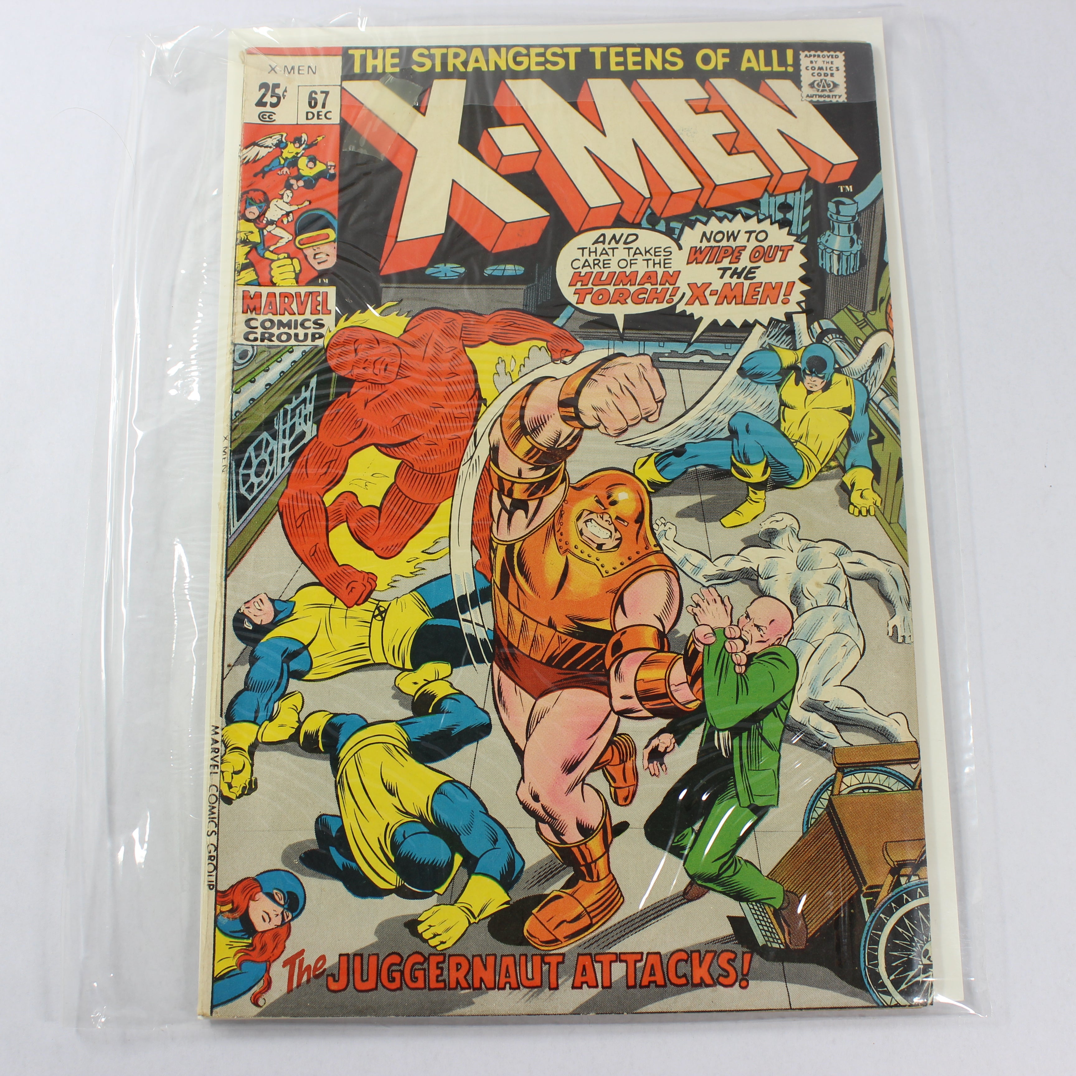 X-Men #67, The Juggernaut Attacks (Marvel Comics, 1970)