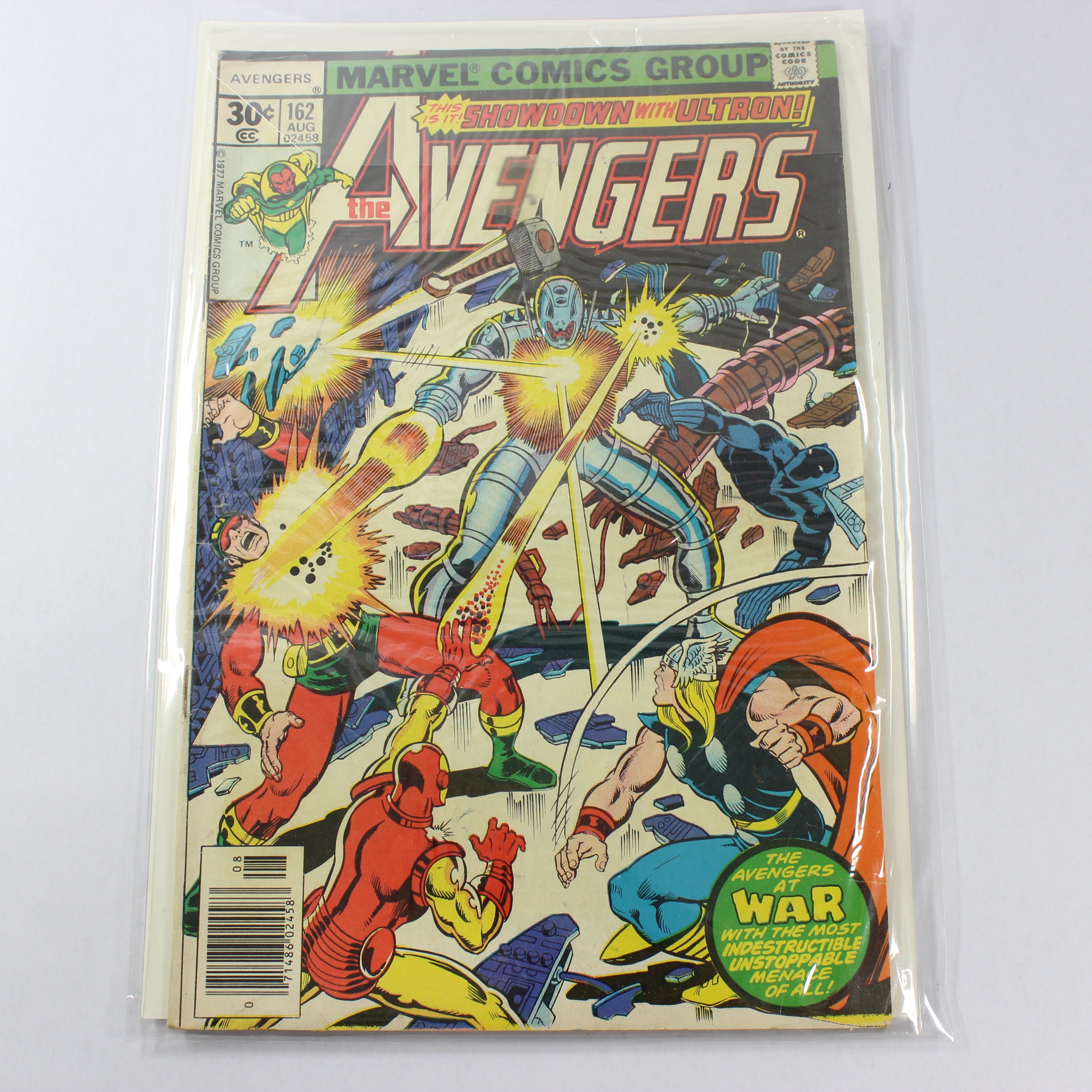 The Avengers #162, The Showdown with Ultron (Marvel Comics, 1977)
