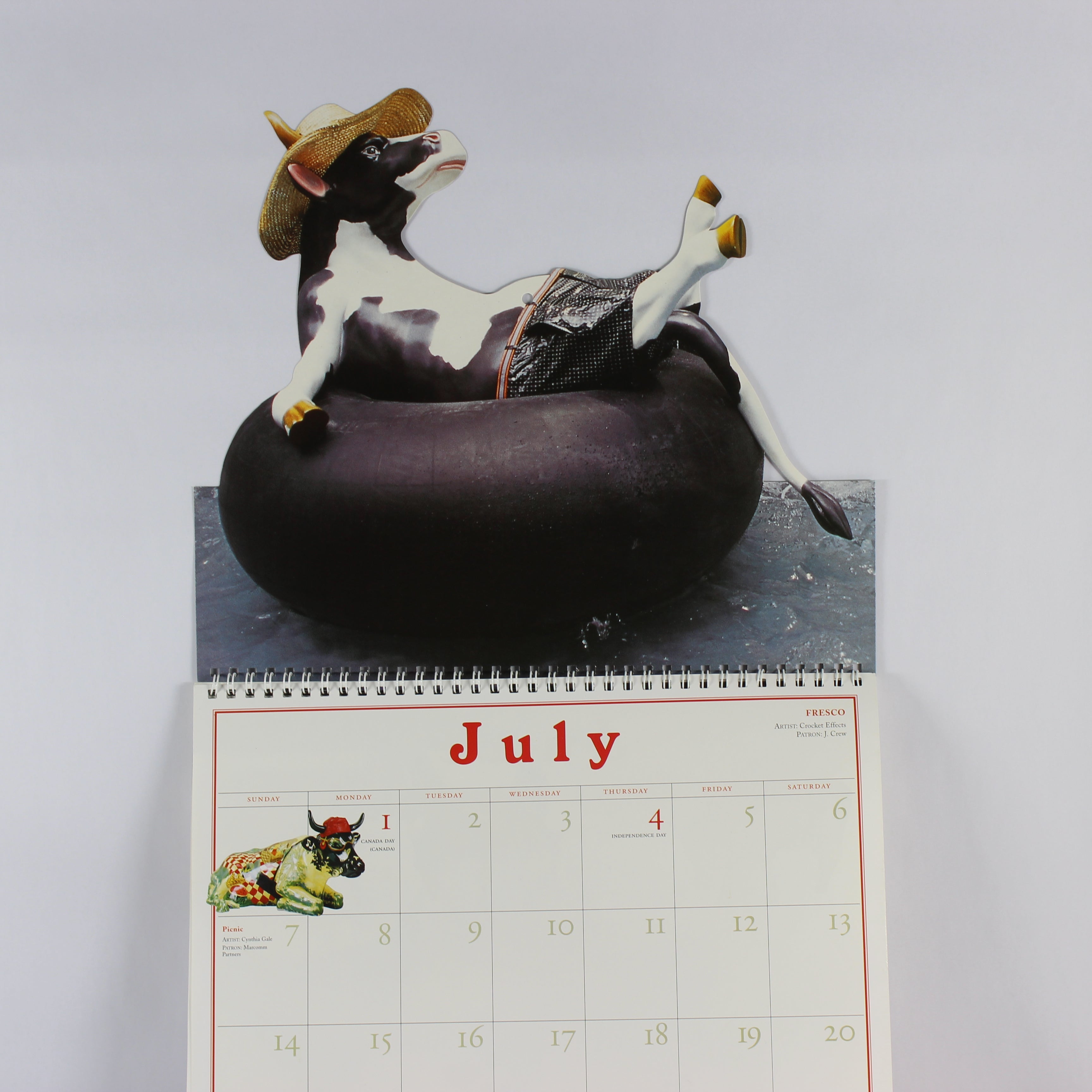 Cow Parade 2002 Calendar - Image 4