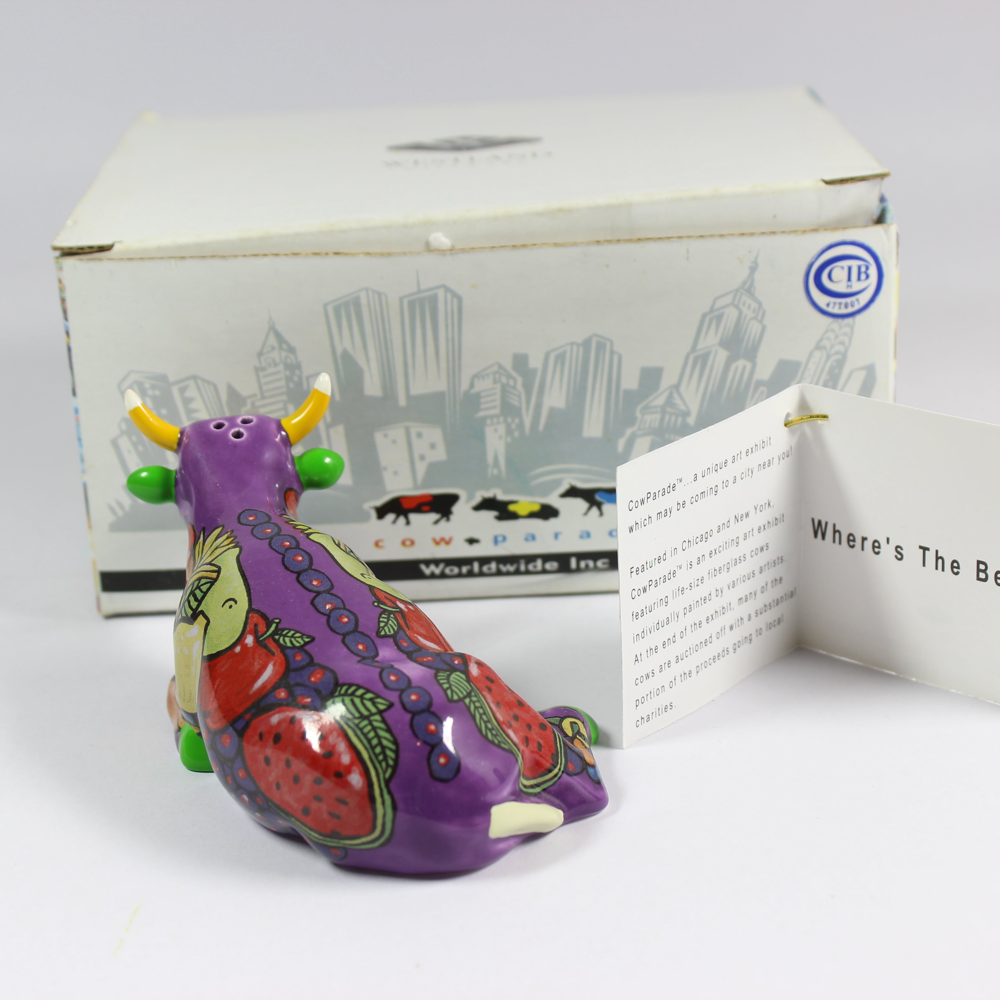 Cow Parade Where's the Beef? (S&P Shaker) (2000) - Image 3