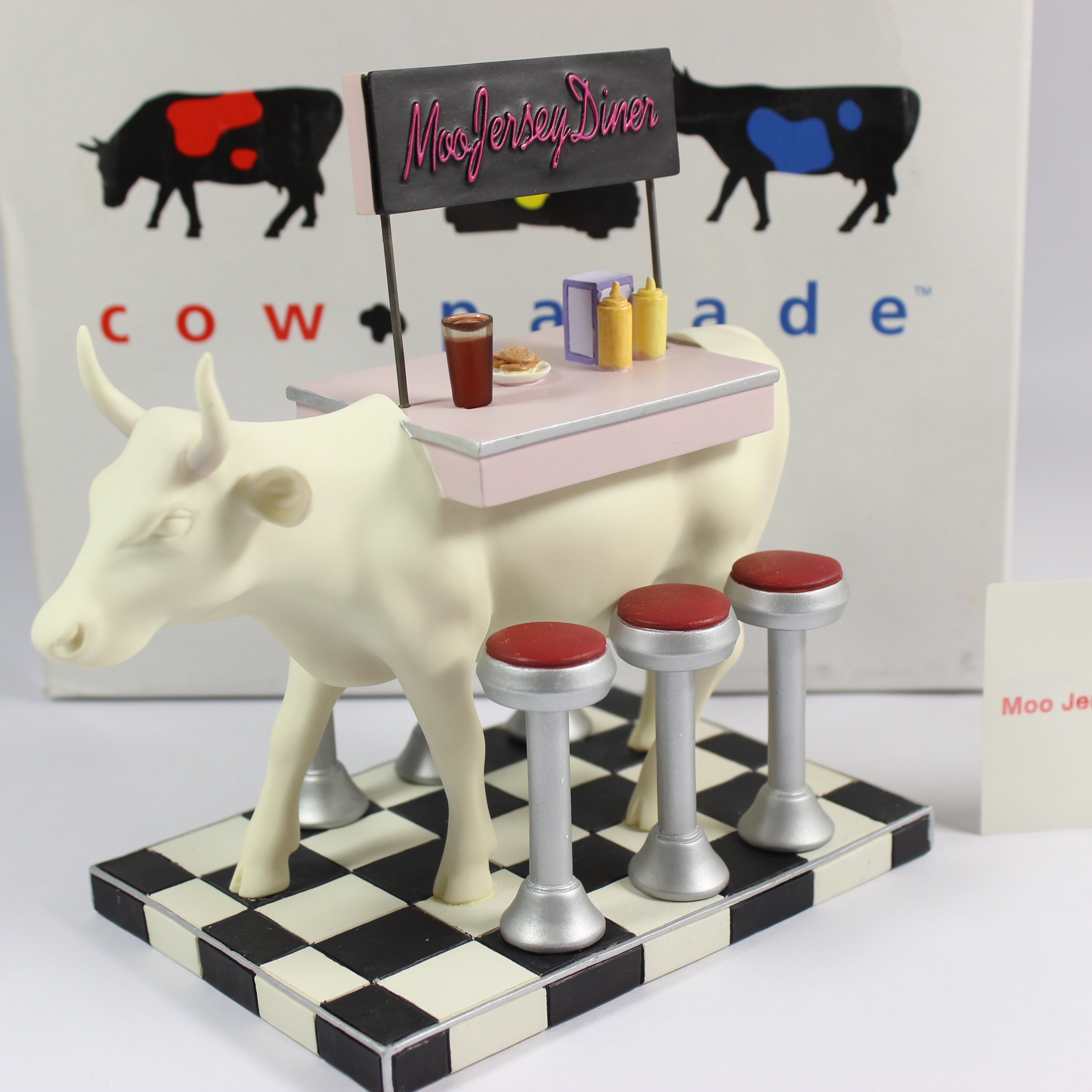 Cow Parade Moo Jersey Diner (2001) - Image 2