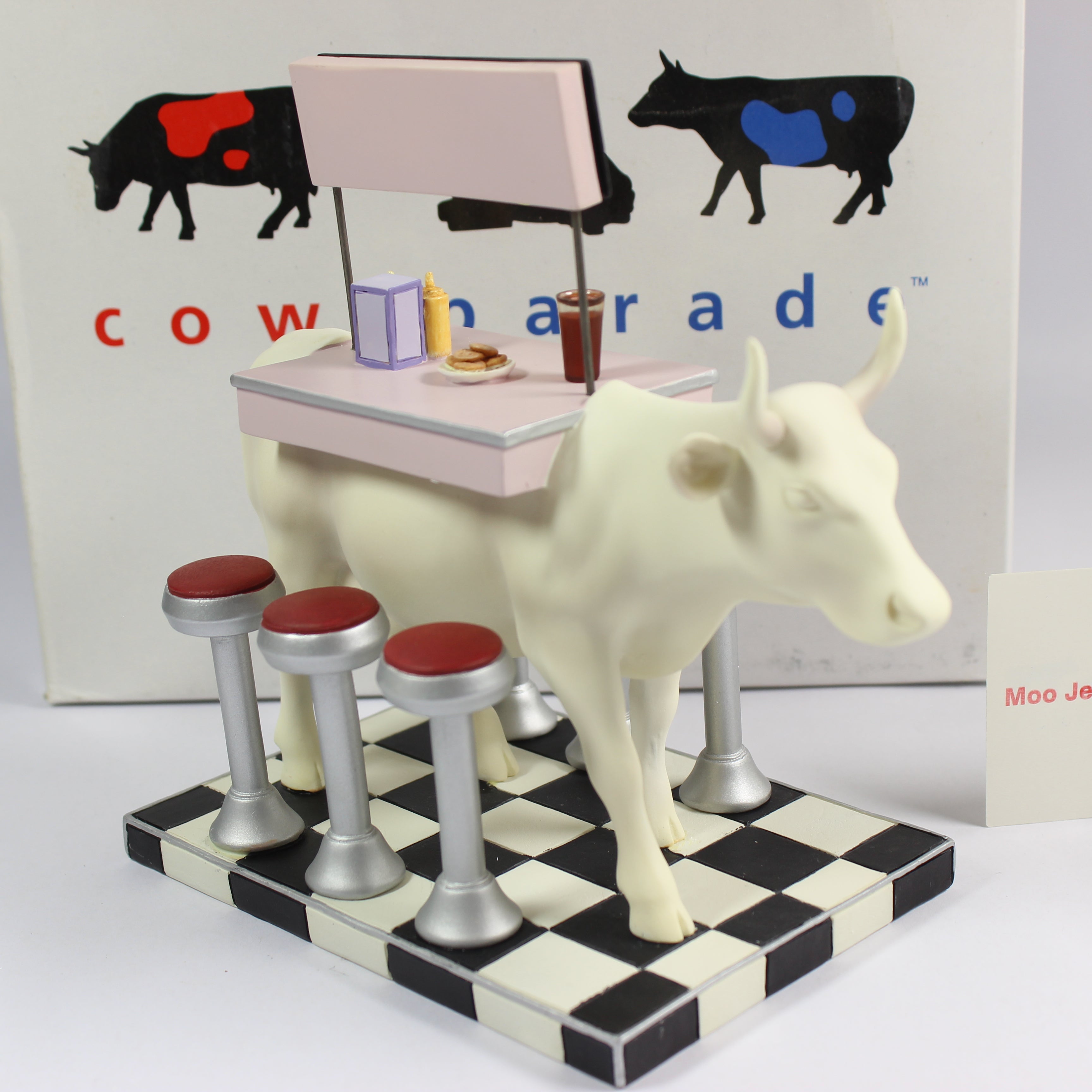 Cow Parade Moo Jersey Diner (2001) - Image 3