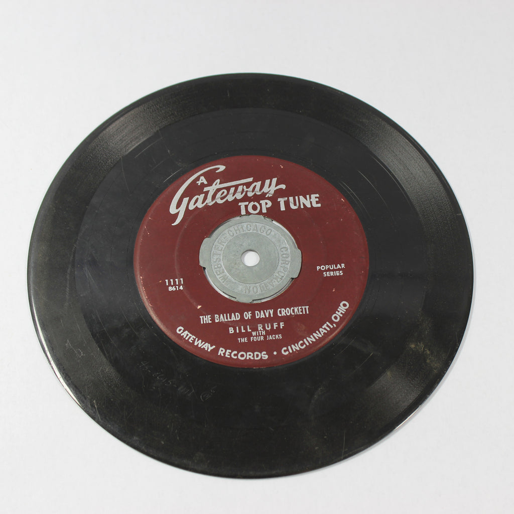 Gateway Top Tune - Bill Ruff with The Four Jacks / Piano-Roll Thompson (1955)