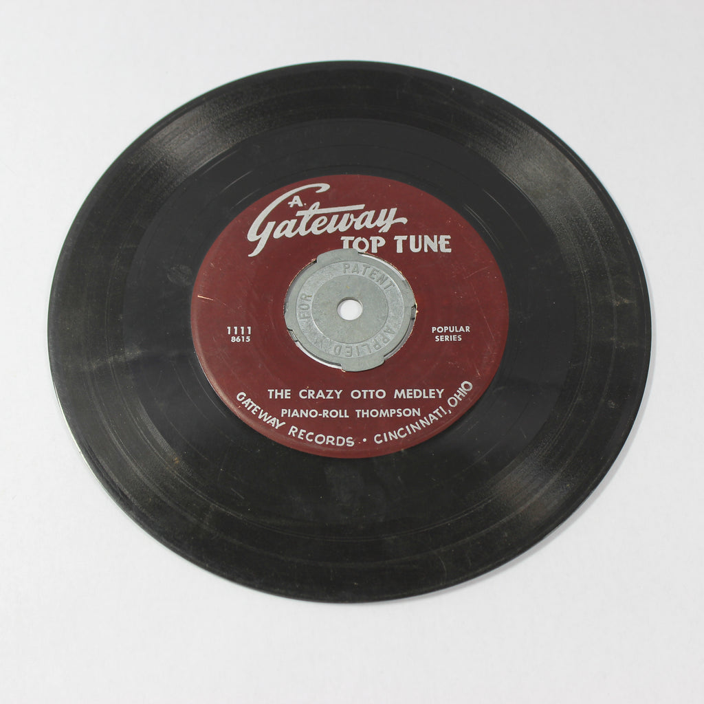Gateway Top Tune - Bill Ruff with The Four Jacks / Piano-Roll Thompson (1955) - Image 2