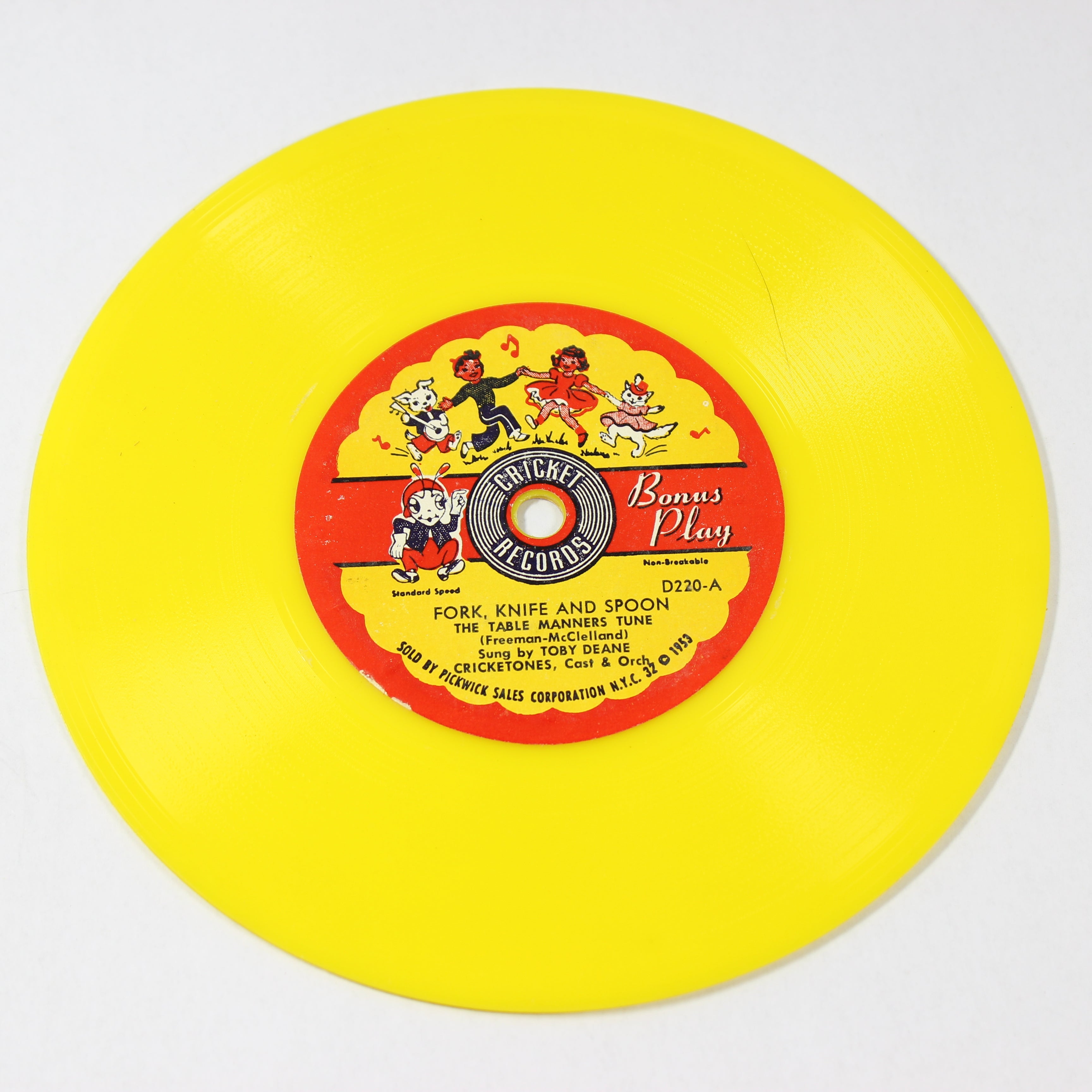 Toby Deane / The Cricketones (1953)