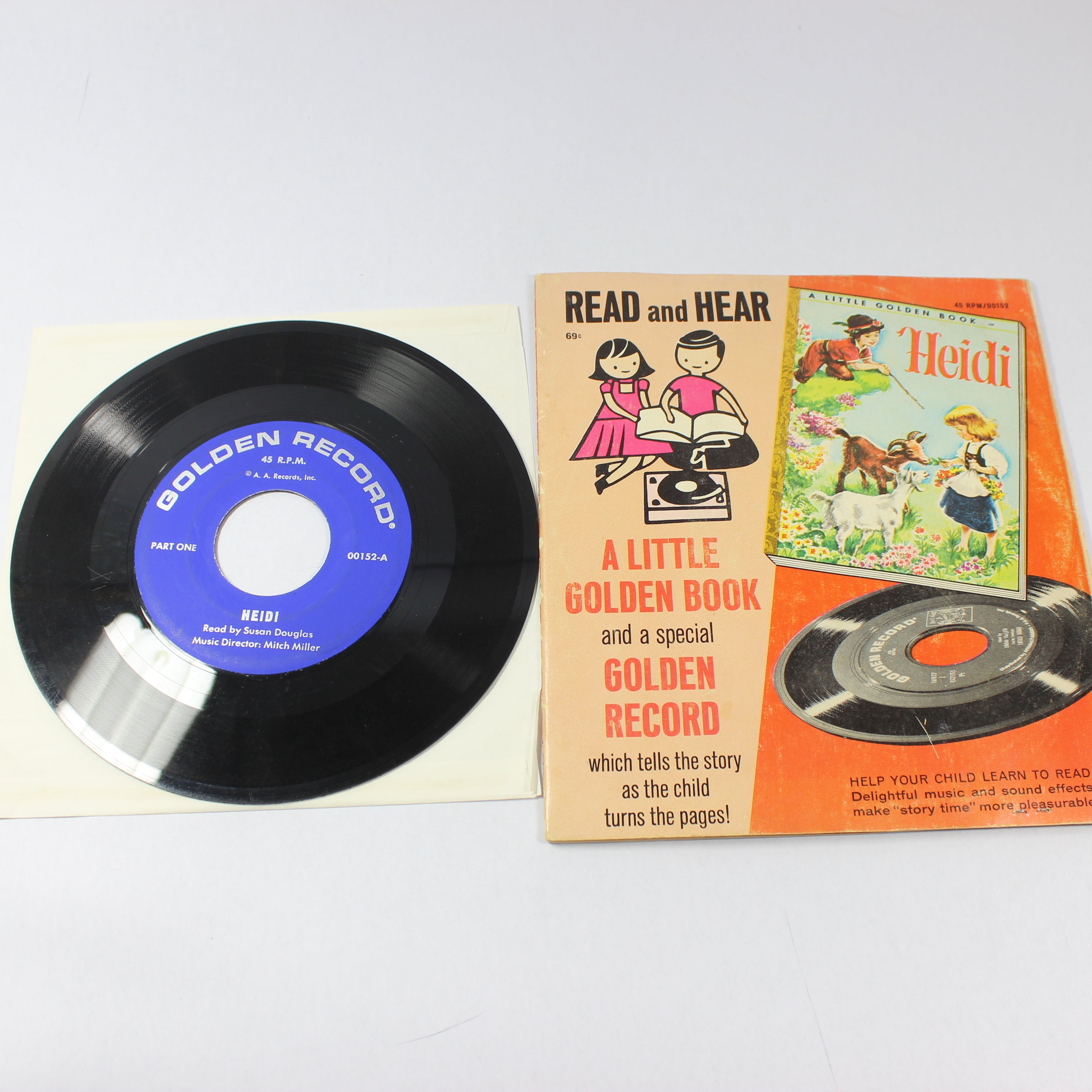 Read and Hear - A Little Golden Book and a special Golden Record (1954)