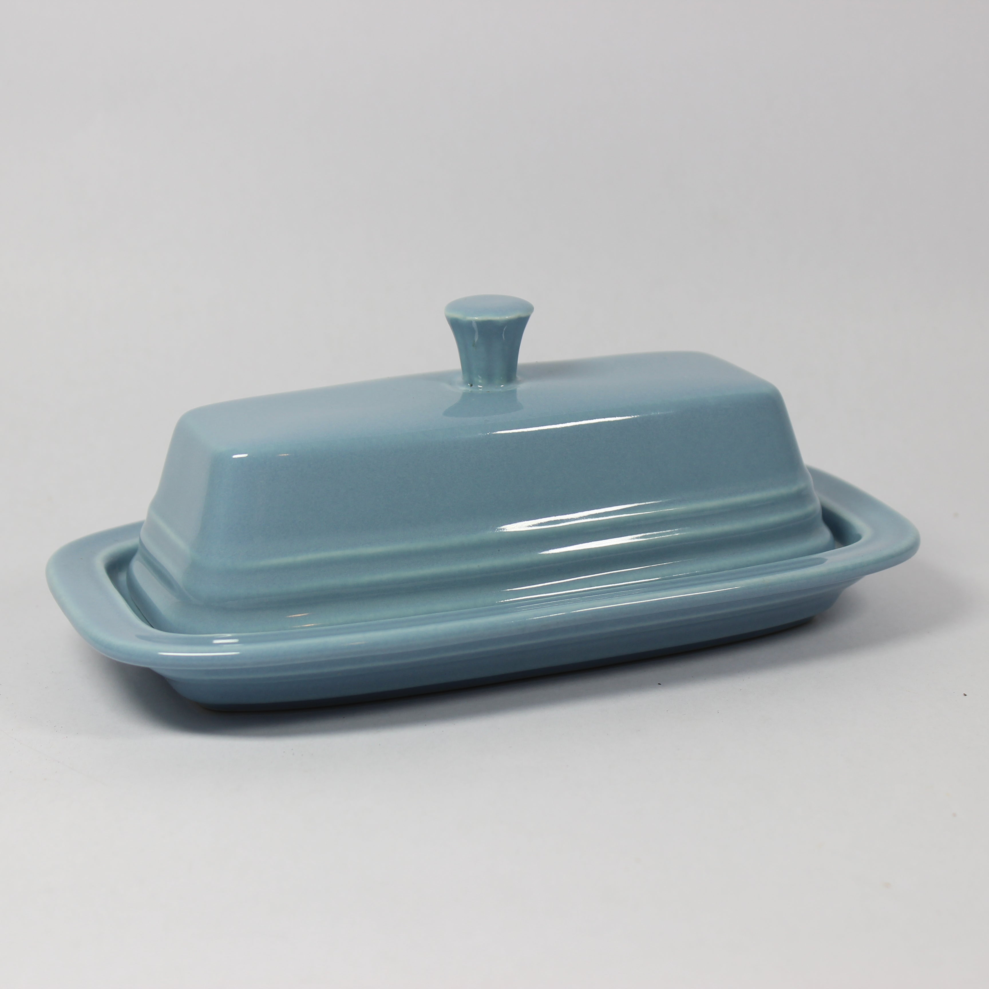 Butter Dish with Lid (Periwinkle) (2006, 1989)