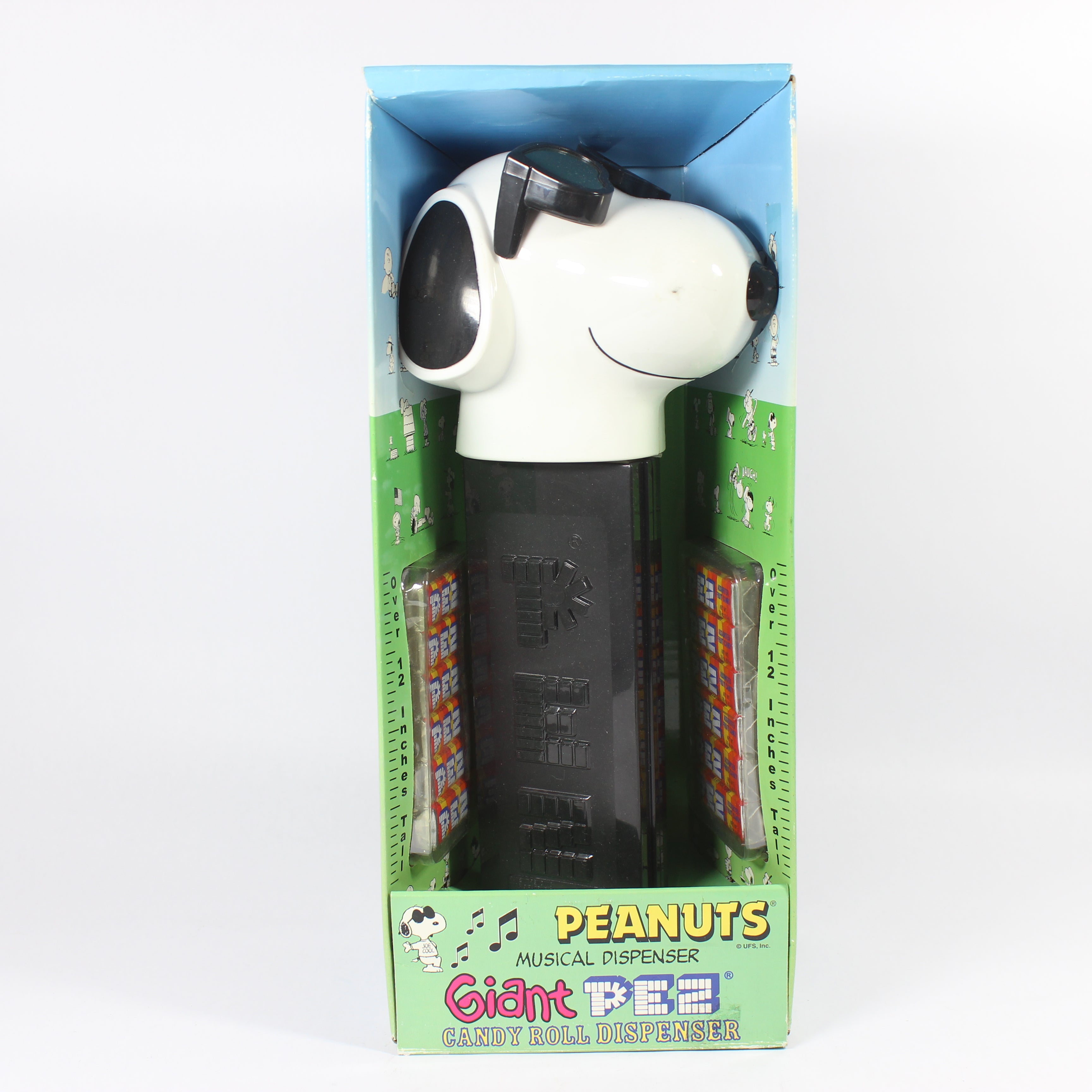 Giant Musical Pez Candy Roll Dispenser - Joe Cool (2003)