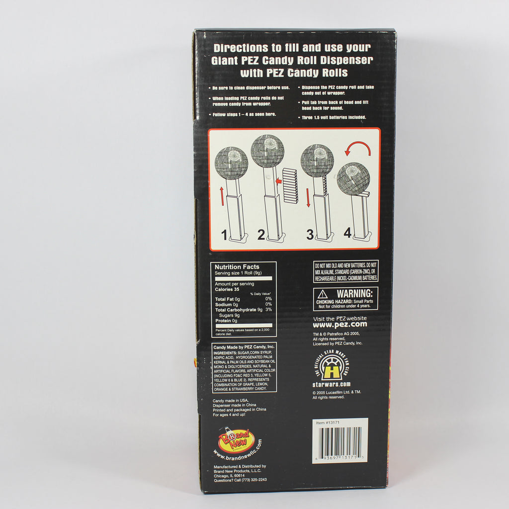 Giant Musical Pez Candy Roll Dispenser - Death Star (2005) - Image 2
