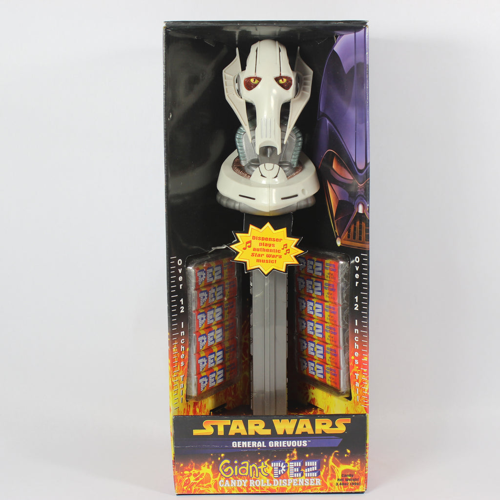 Giant Musical Pez Candy Roll Dispenser - General Grievous (2005)