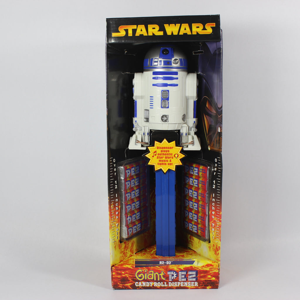 Giant Musical Pez Candy Roll Dispenser - R2D2 (2005)