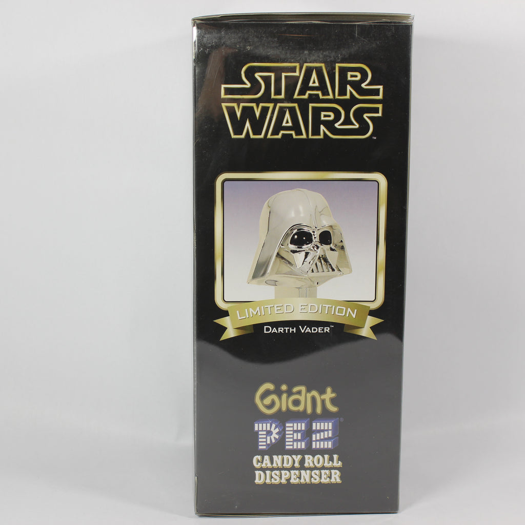 Giant Musical Pez Candy Roll Dispenser - Silver Darth Vader (2005) - Image 3