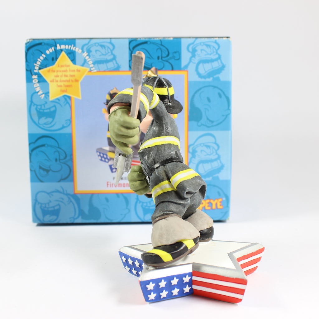 Premier Edition Fireman Figurine (2002) - Image 2
