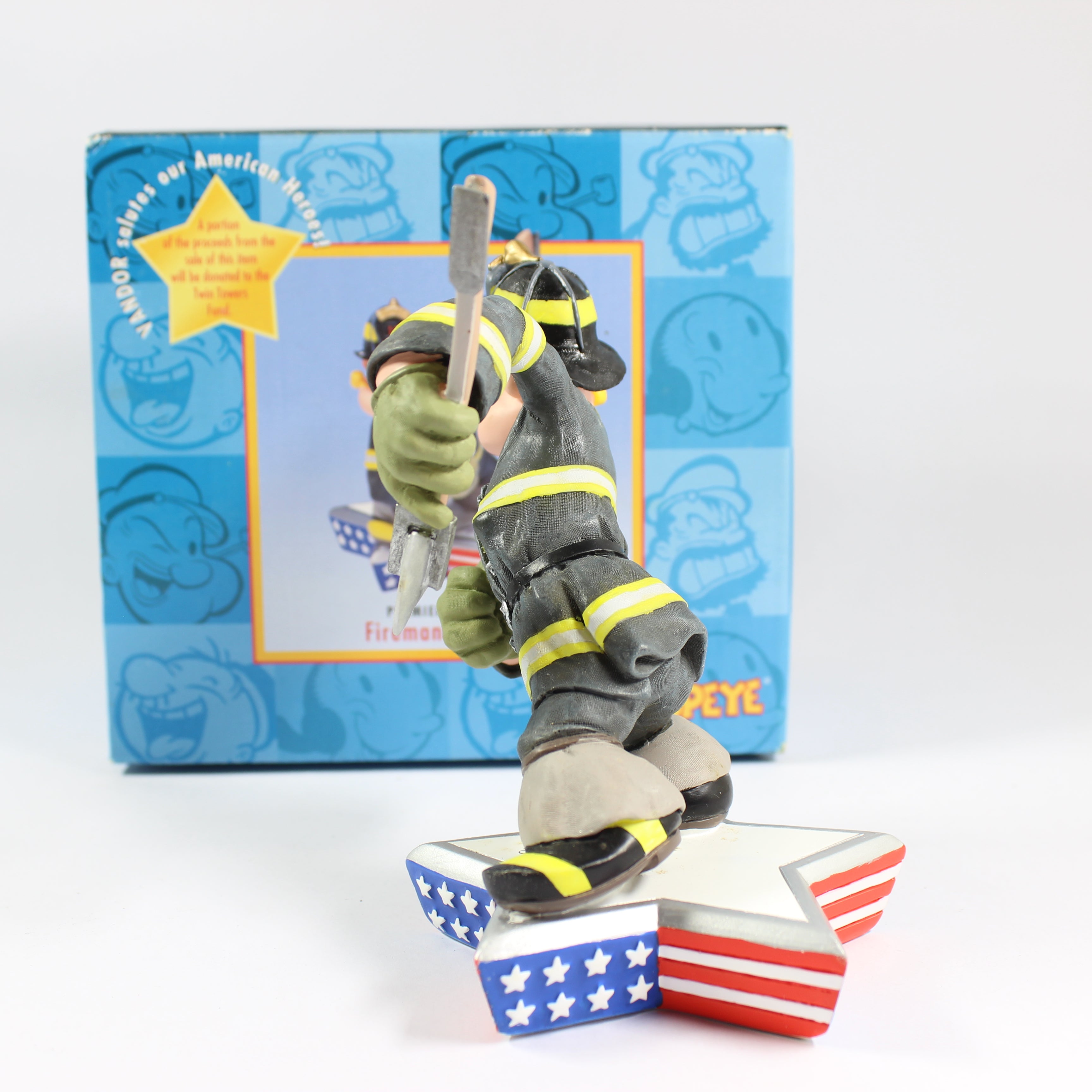 Premier Edition Fireman Figurine (2002) - Image 2