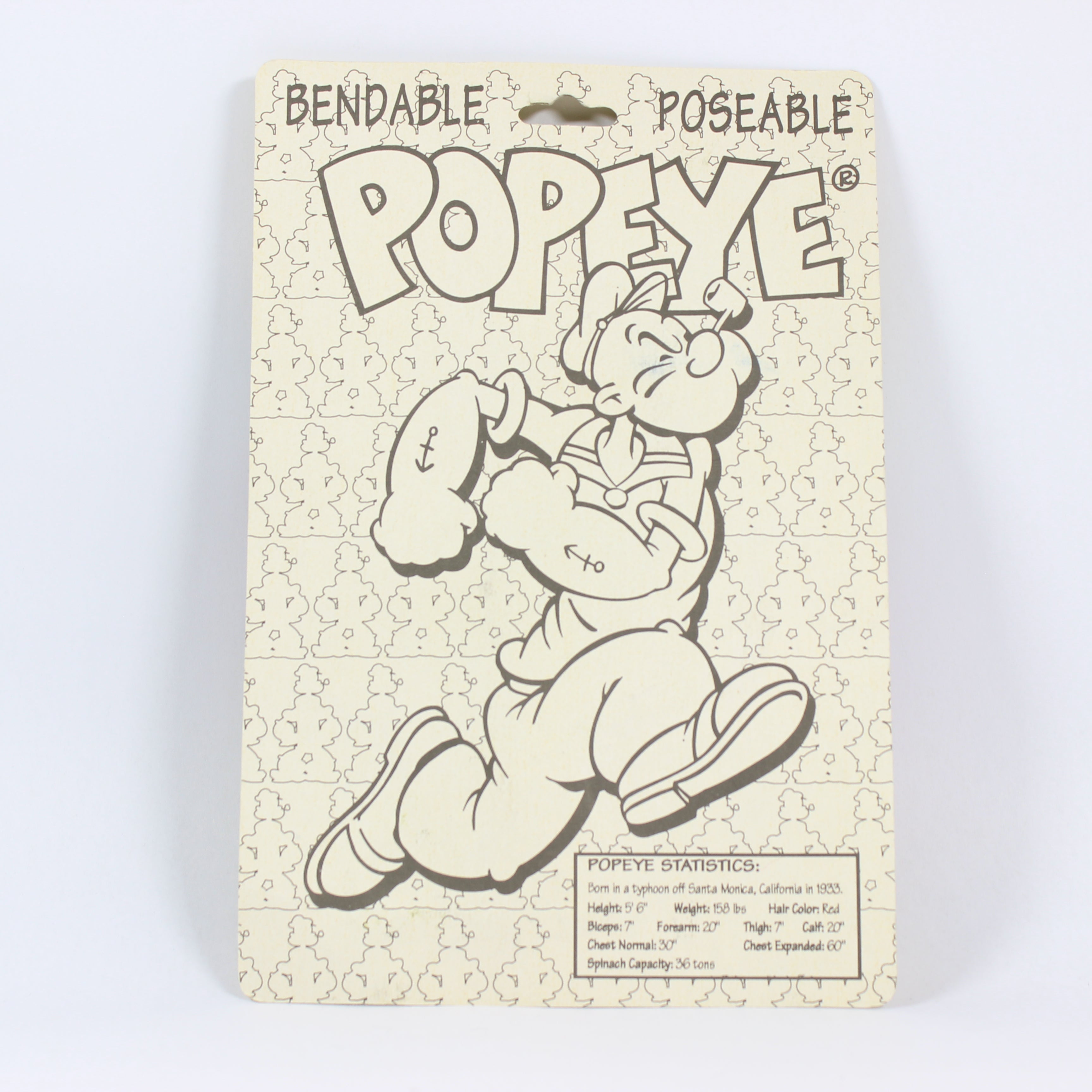 Bendable Poseable Popeye (1993) - Image 3