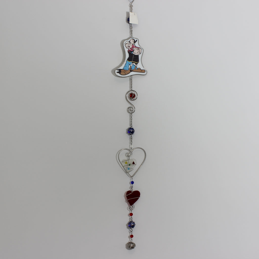 Popeye and Olive Oyl Suncatcher
