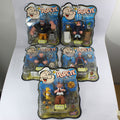 Popeye the Sailorman Action Figures - Set of 5 (2001)