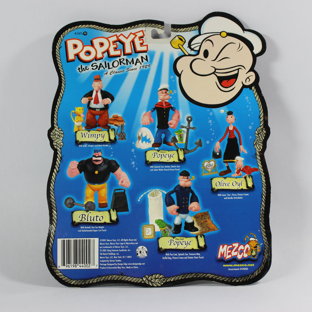 Popeye the Sailorman Action Figures - Peacoat Popeye (2001) - Image 2