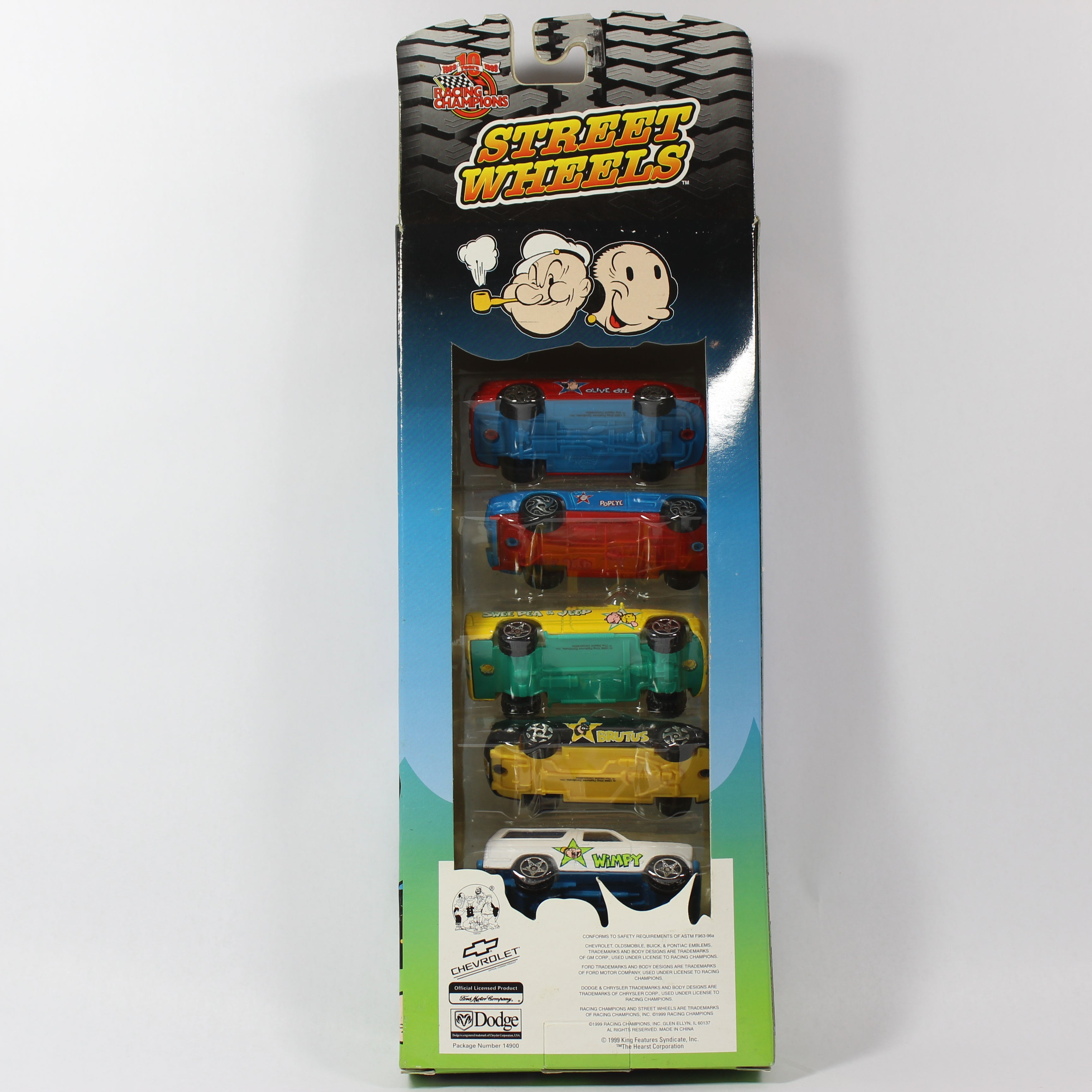 Street Wheels 5 pack (1999) - Image 2