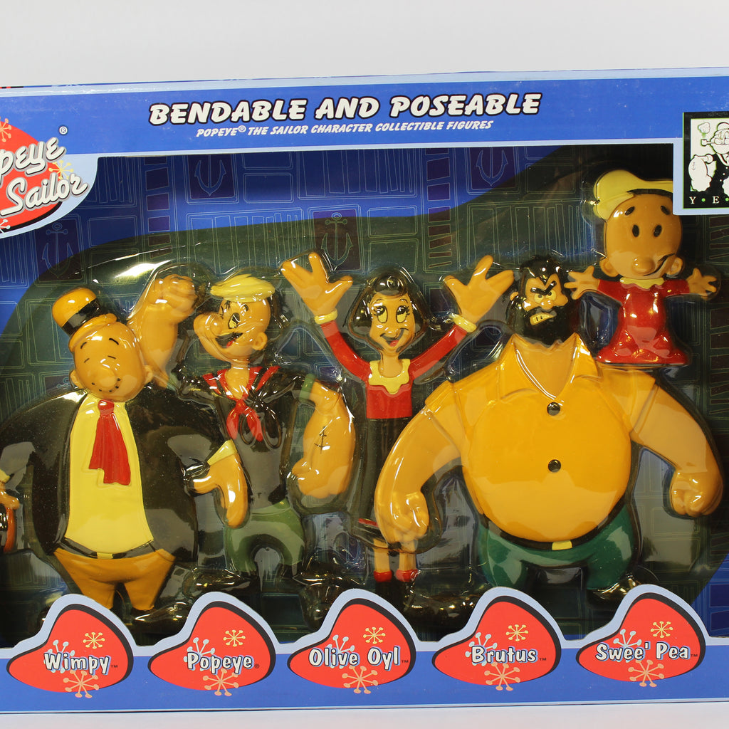 Popeye Bendable and Poseable Figures Set (2003) - Image 2