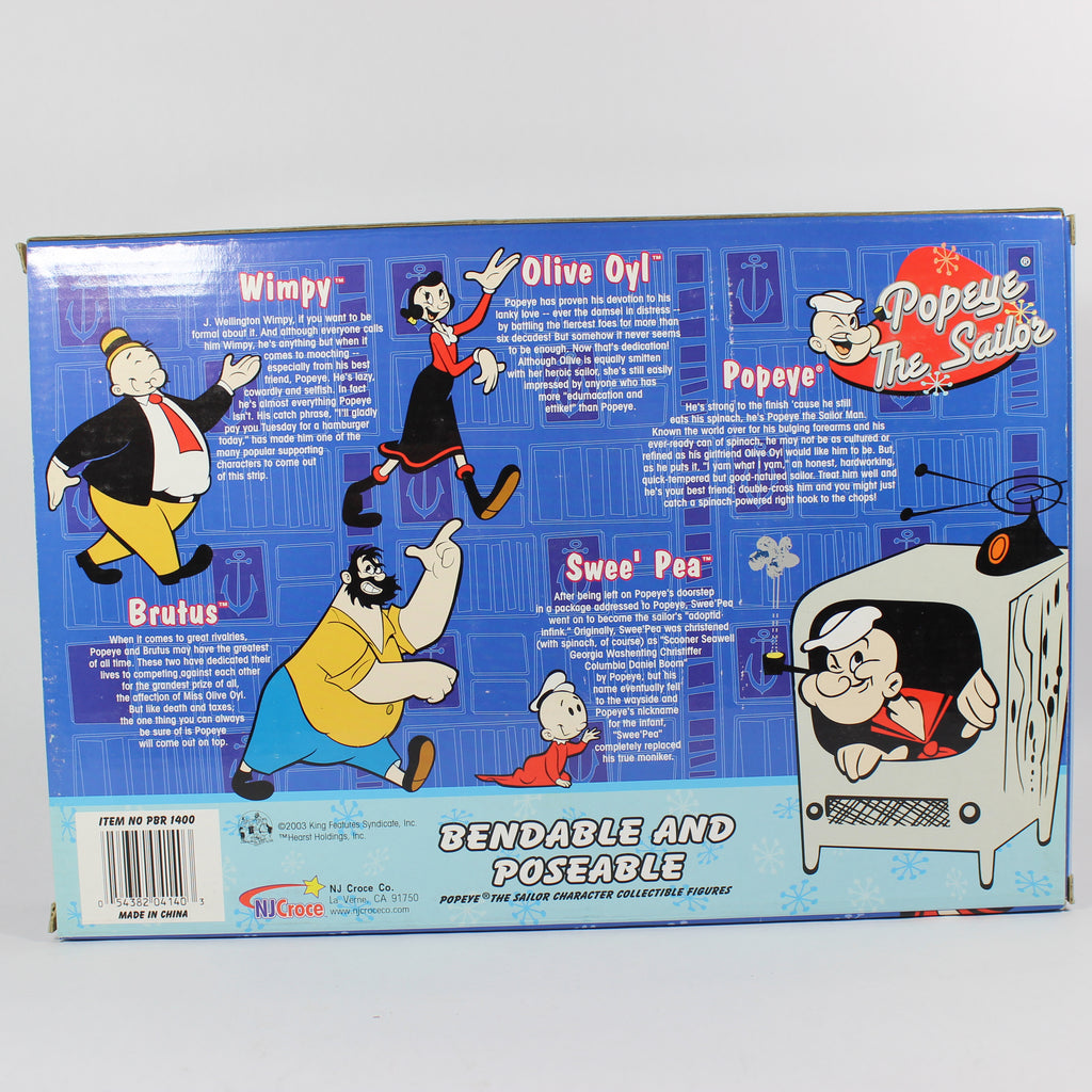 Popeye Bendable and Poseable Figures Set (2003) - Image 3