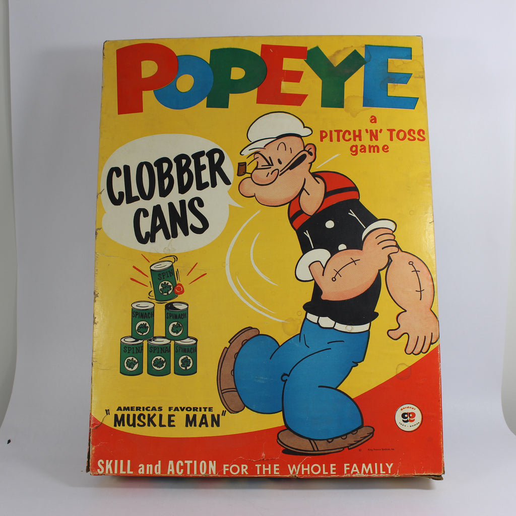 Spinach Clobber Cans Toss Game (1958) - Image 2