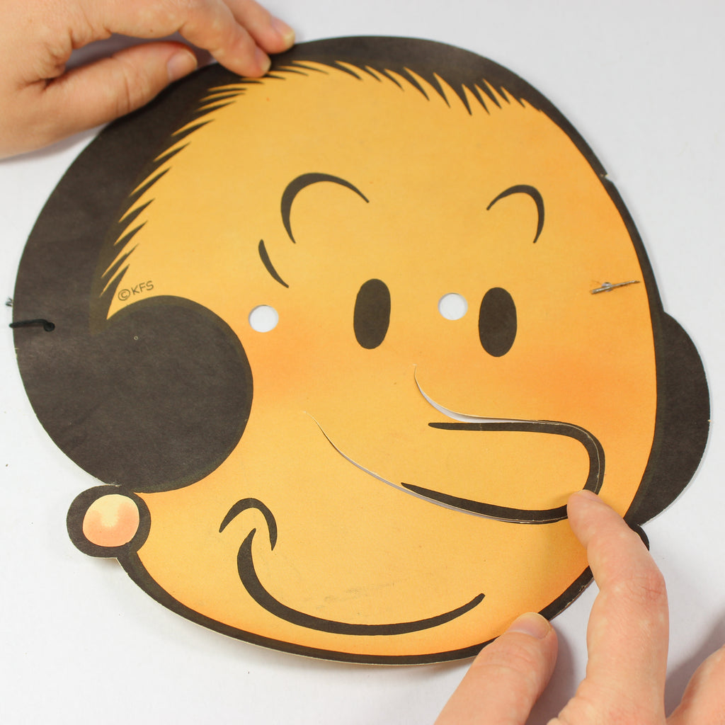 Pop-Out Mask Print