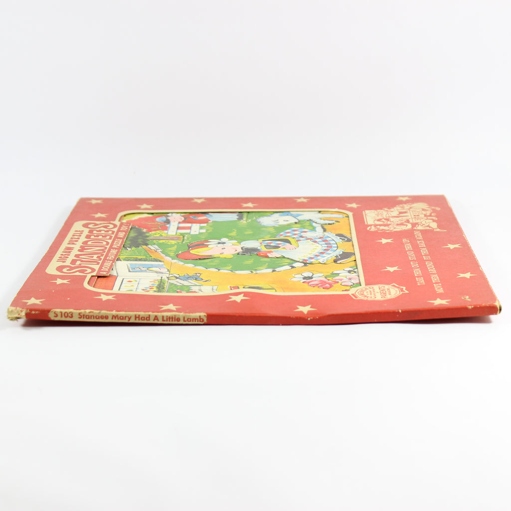 Jigsaw Puzzle Standees - Mary Had a Little Lamb (1950) - Image 4