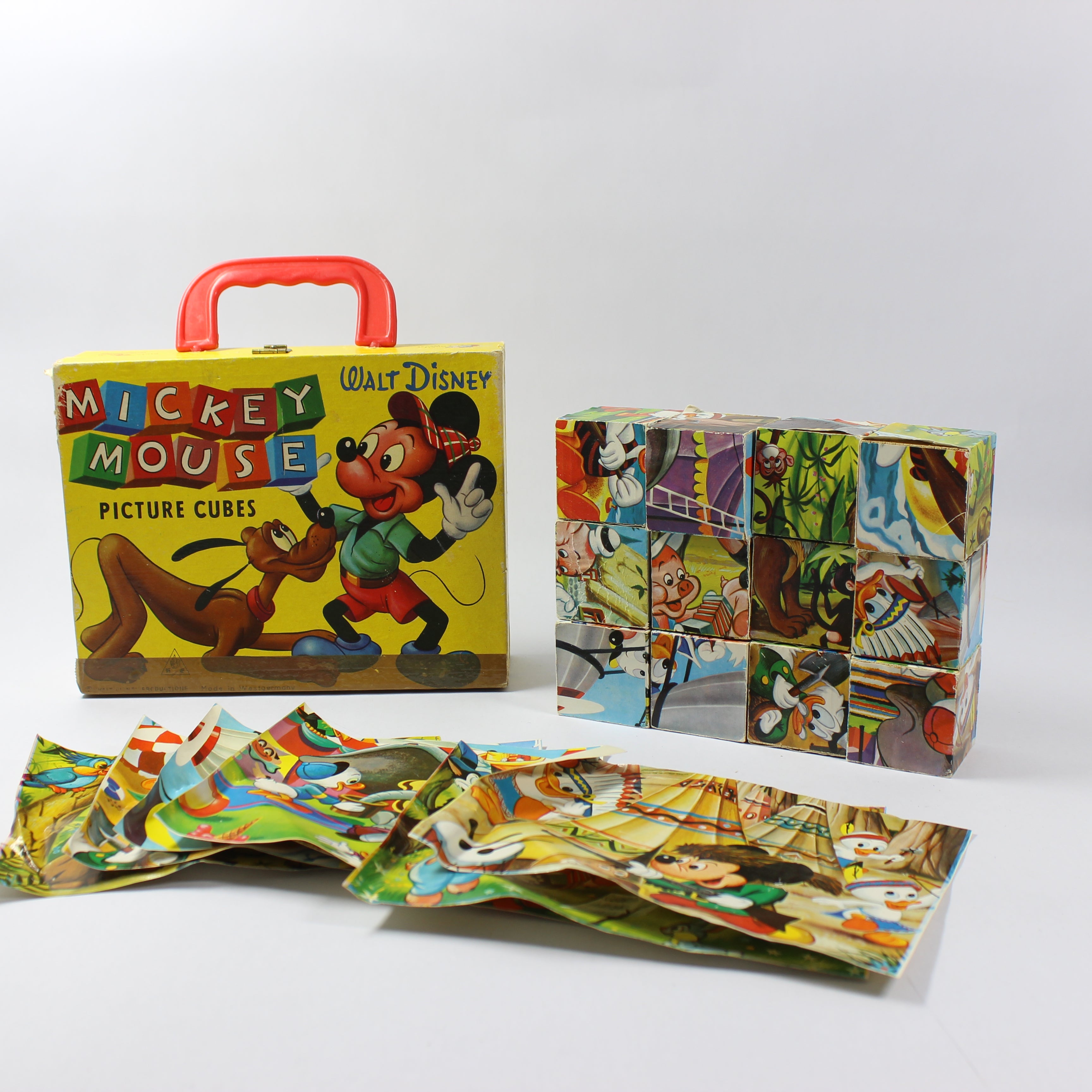 Mickey Mouse Picture Cubes (1960)